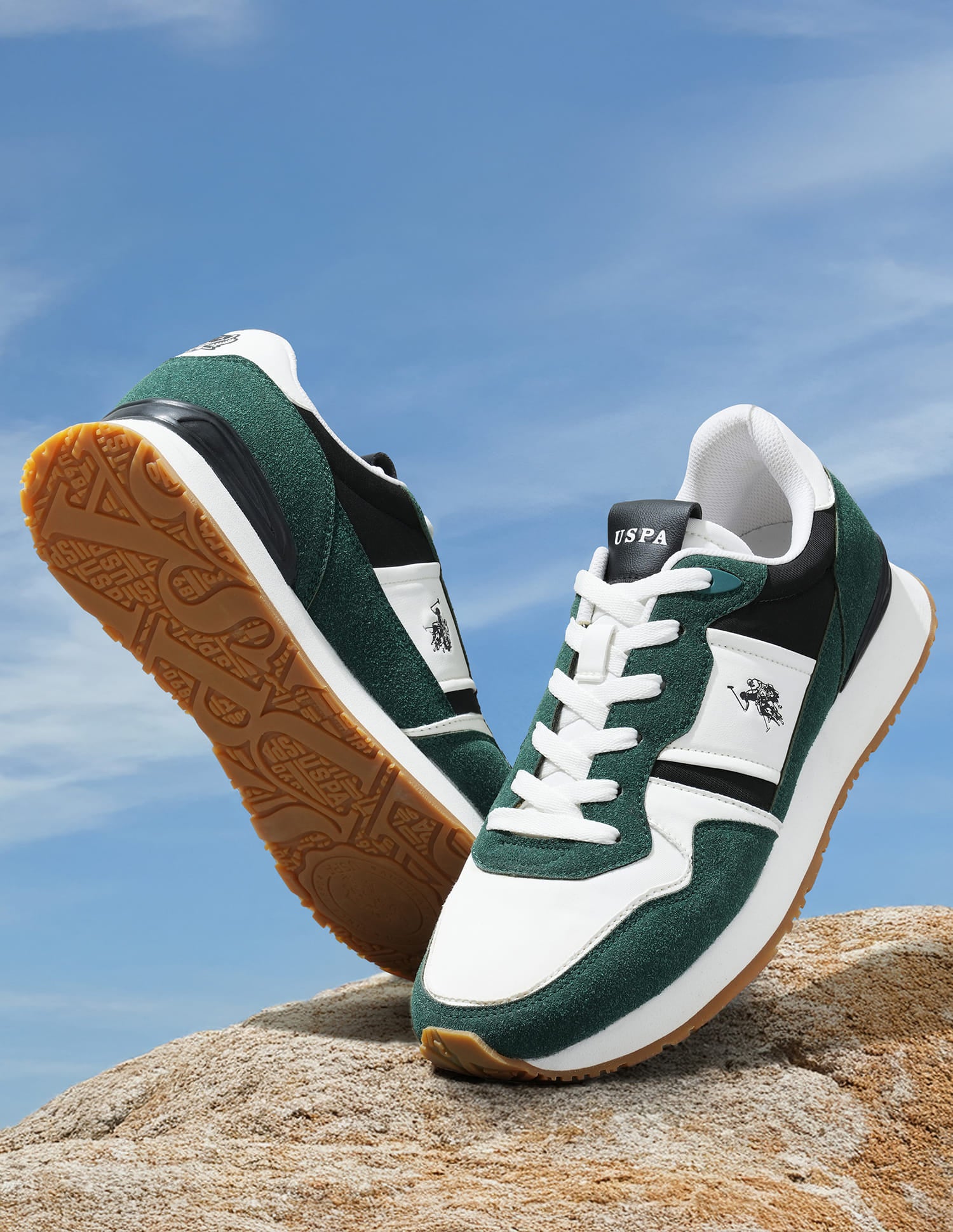 Men Orson 2.0 Sneakers Green - U.S. Polo Assn. India | Large