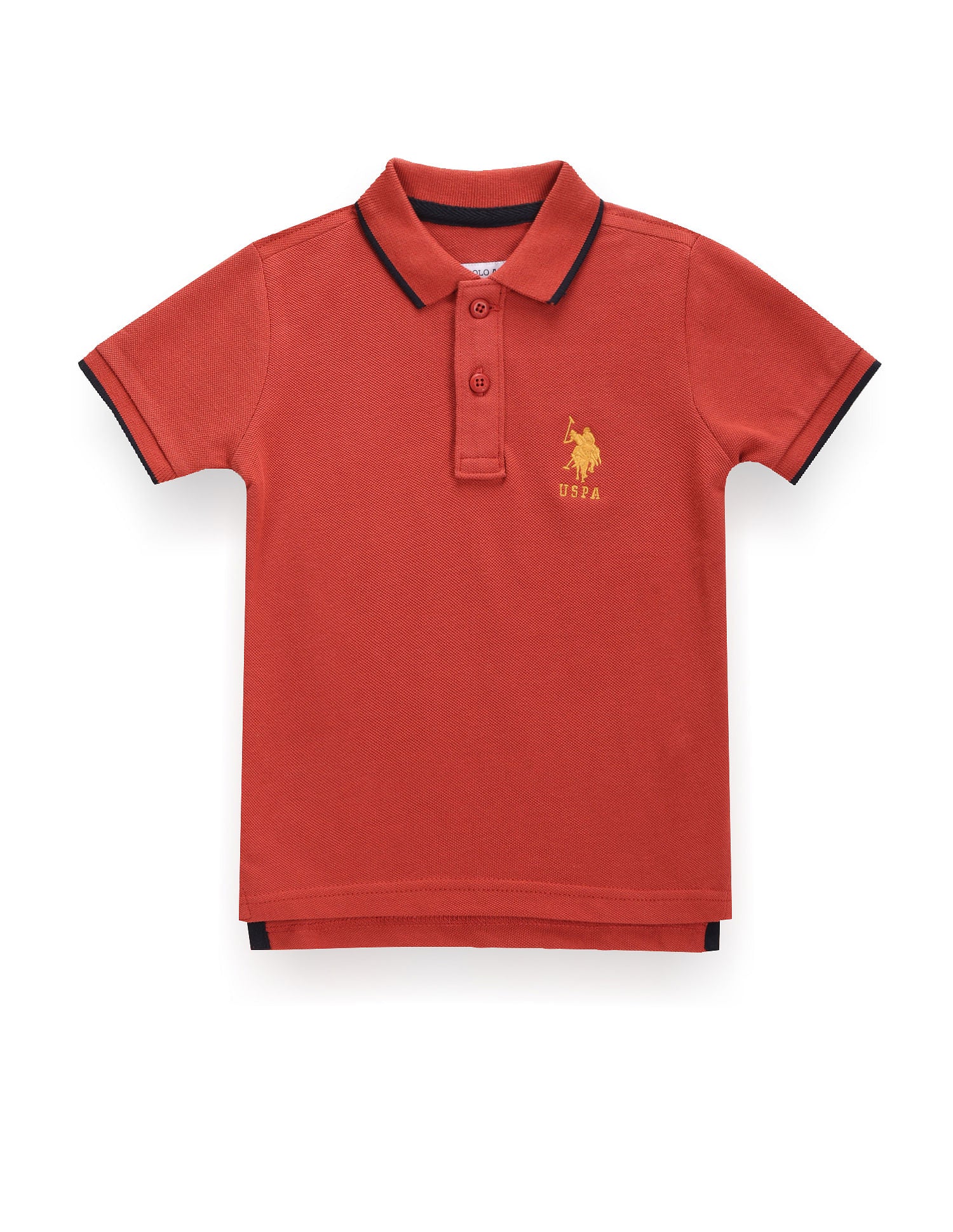 Boys Pure Cotton Polo Shirt