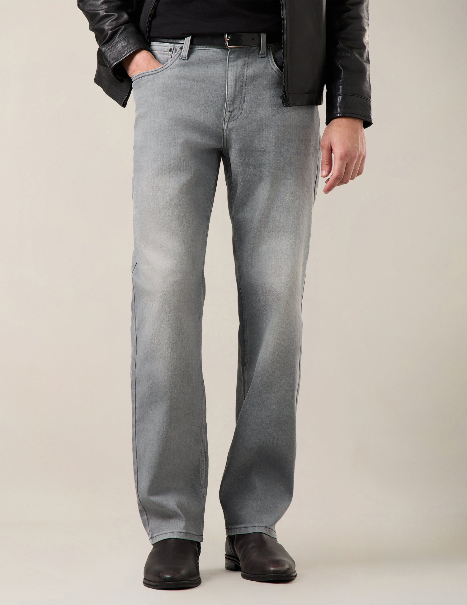 Shawn Relaxed Fit Grey Jeans Grey - U.S. Polo Assn. India | Large