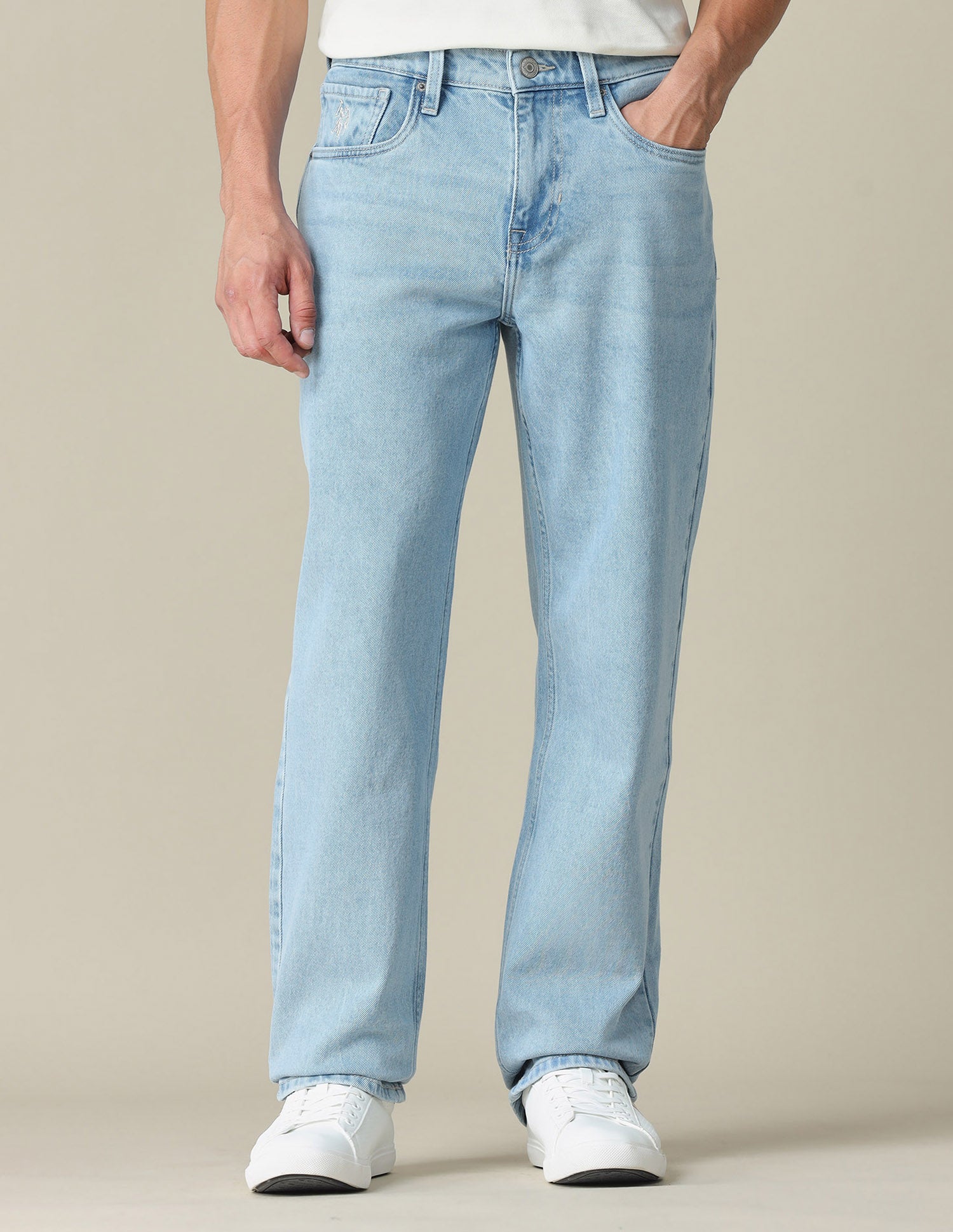Shawn Relaxed Fit Blue Jeans