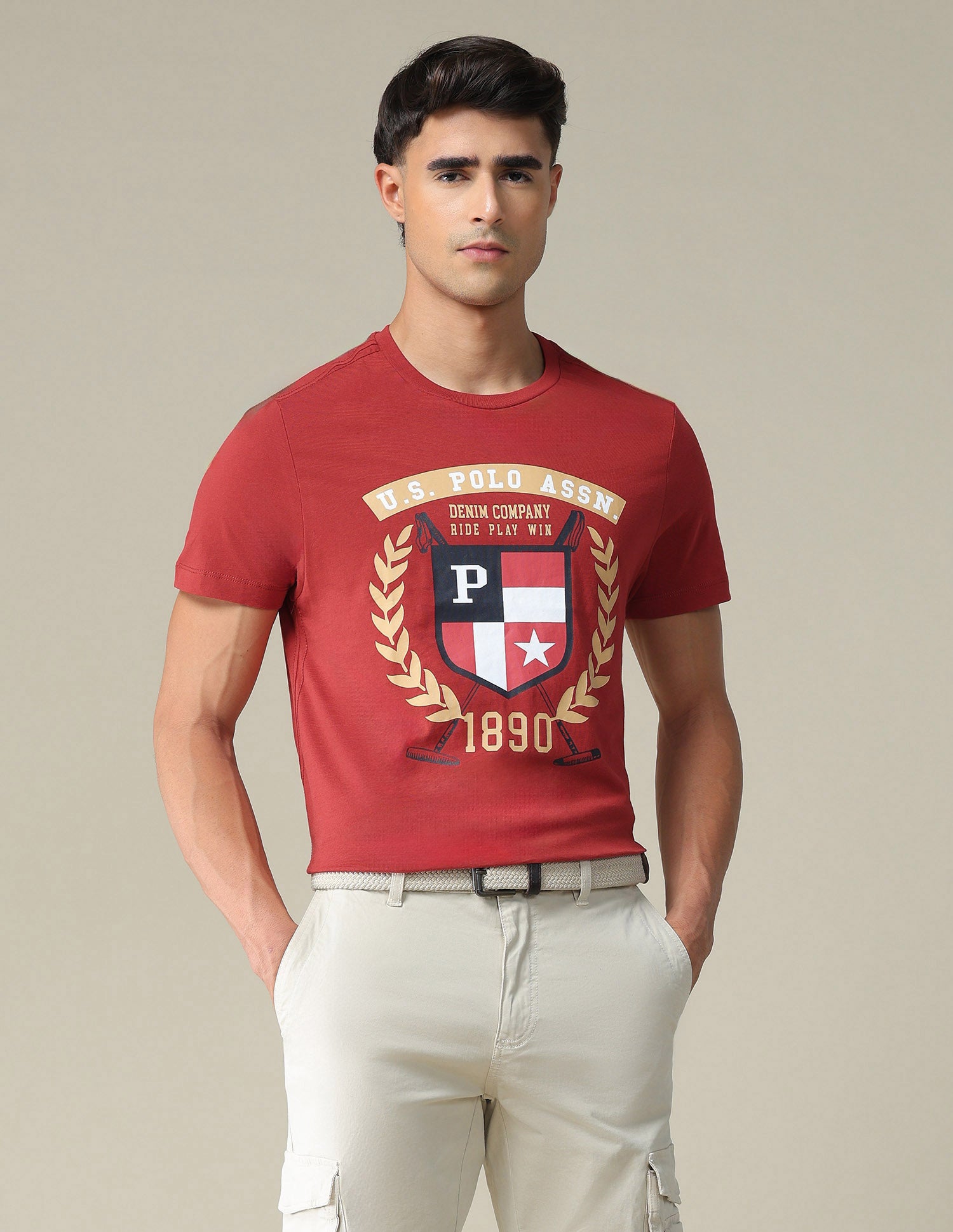 Short Sleeve Muscle Fit T-Shirt