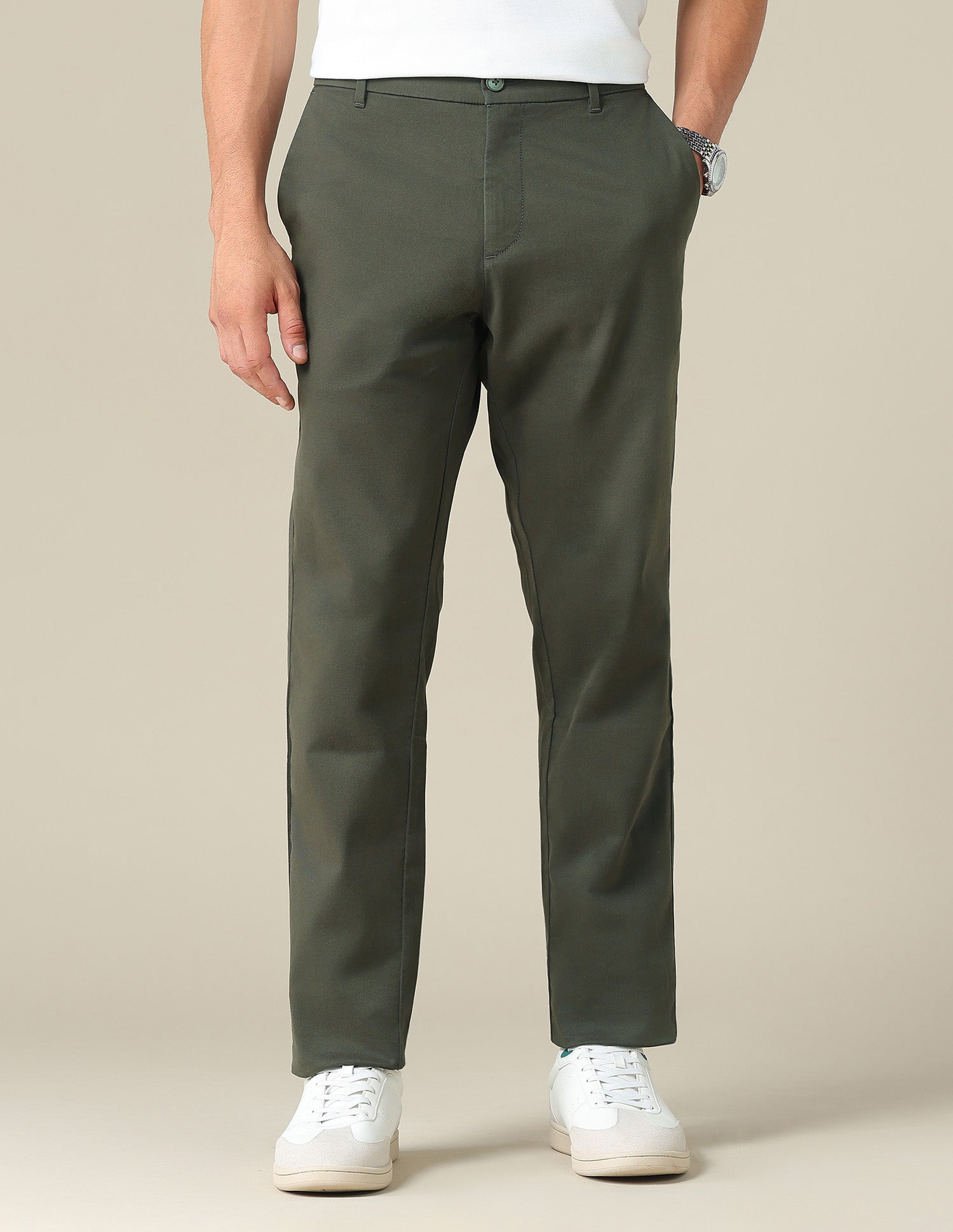 Austin Slim Fit Dobby Trousers