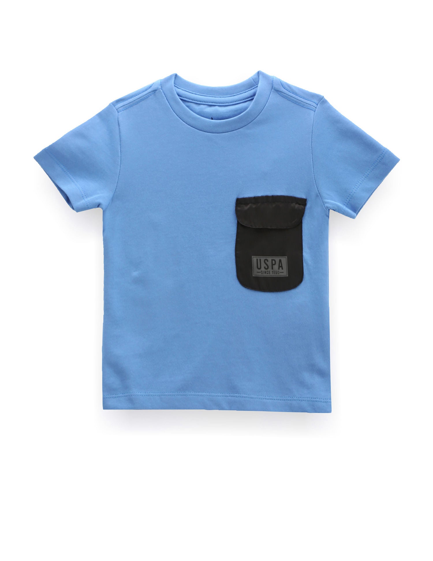 Boys Flap Pocket Cotton T-Shirt