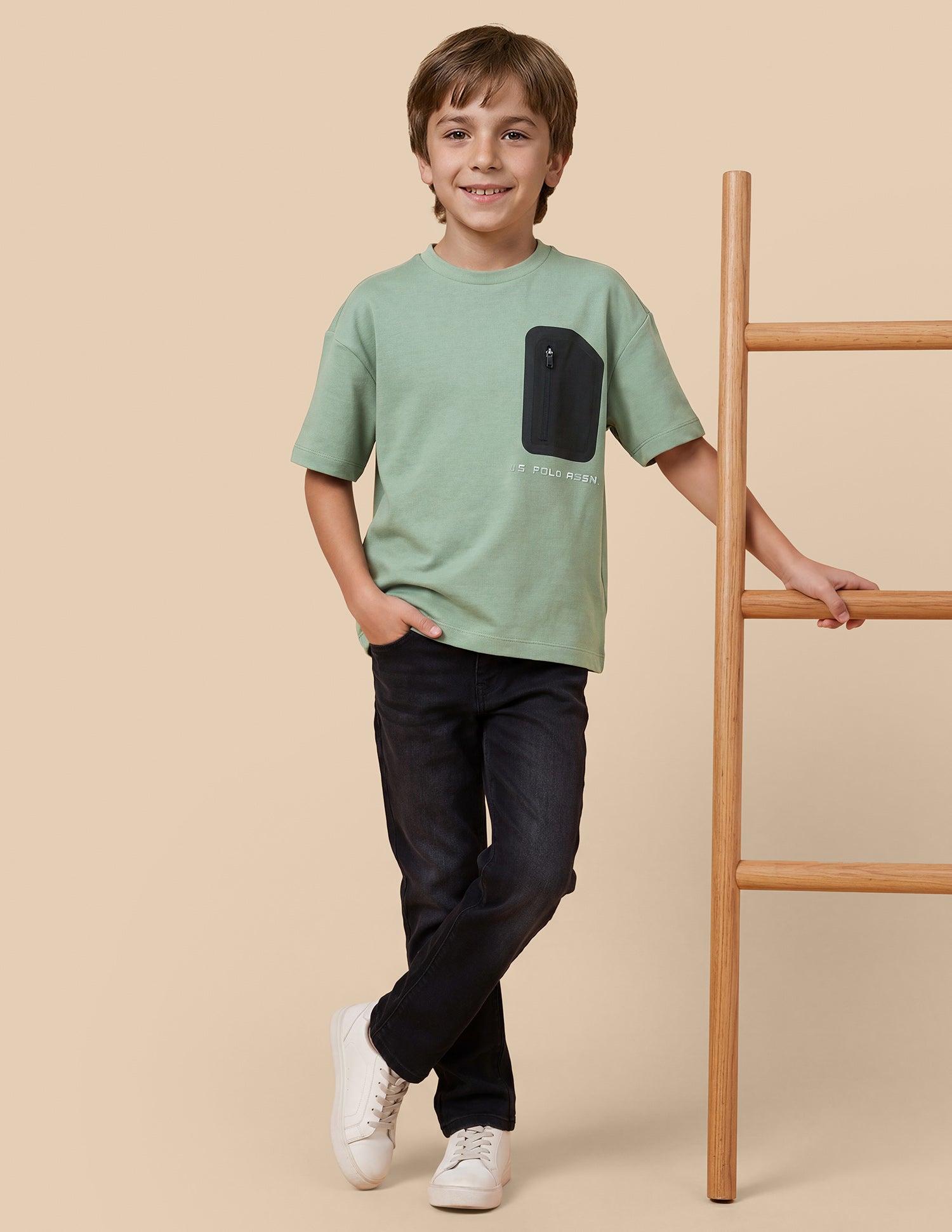 Solid Oversized Fit T-Shirt