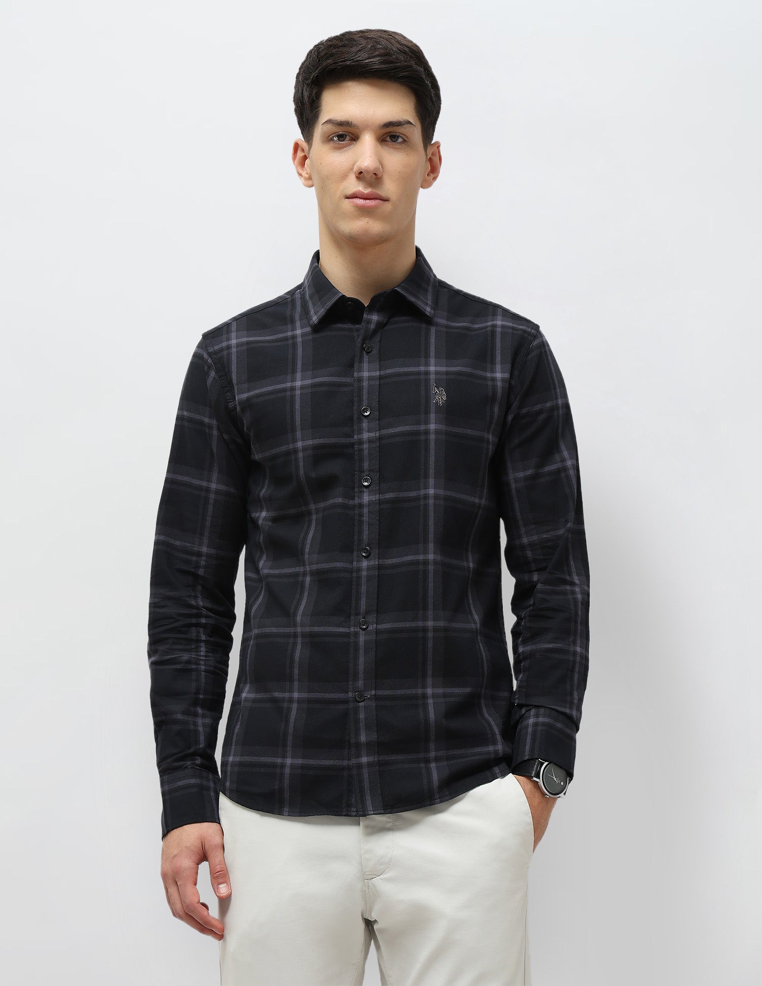 Tartan Checked Tailored Fit Shirt