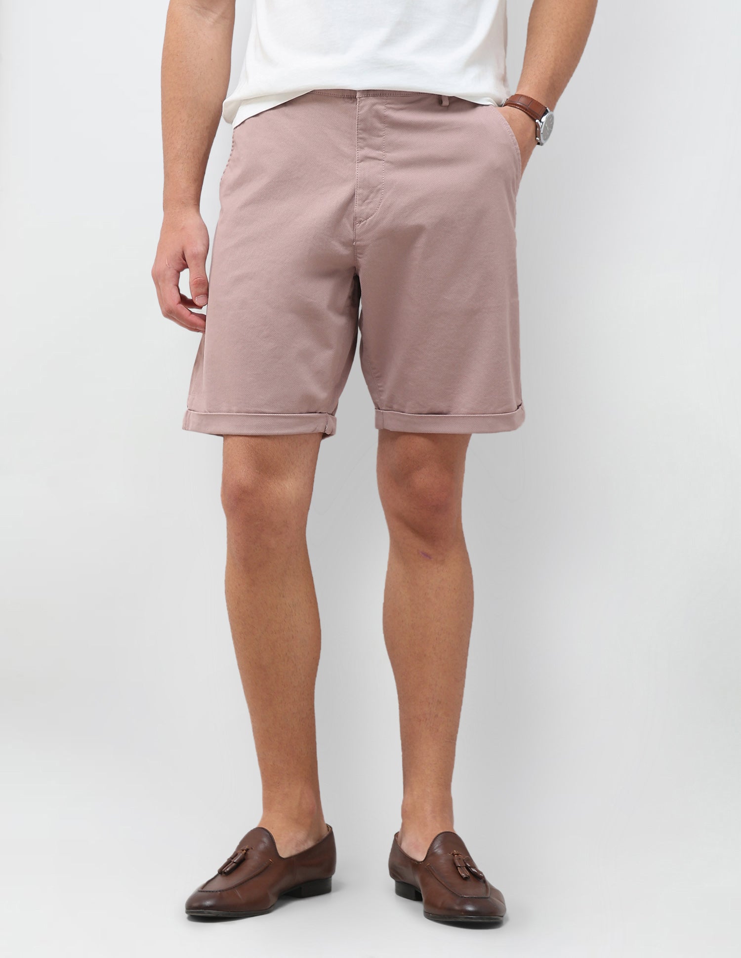 All Over Printed Slim Fit Shorts