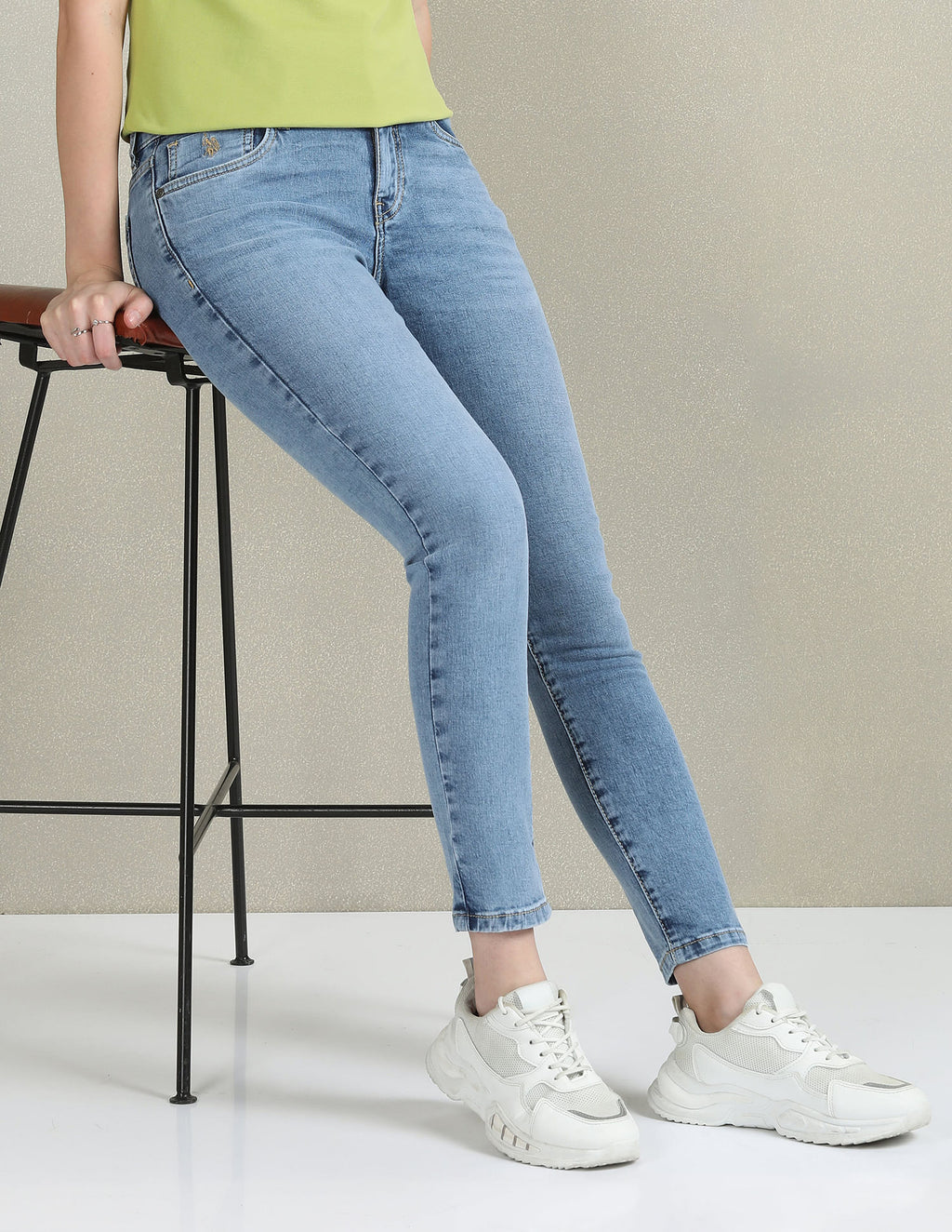 Skinny Fit Rinsed Jeans – Polo India