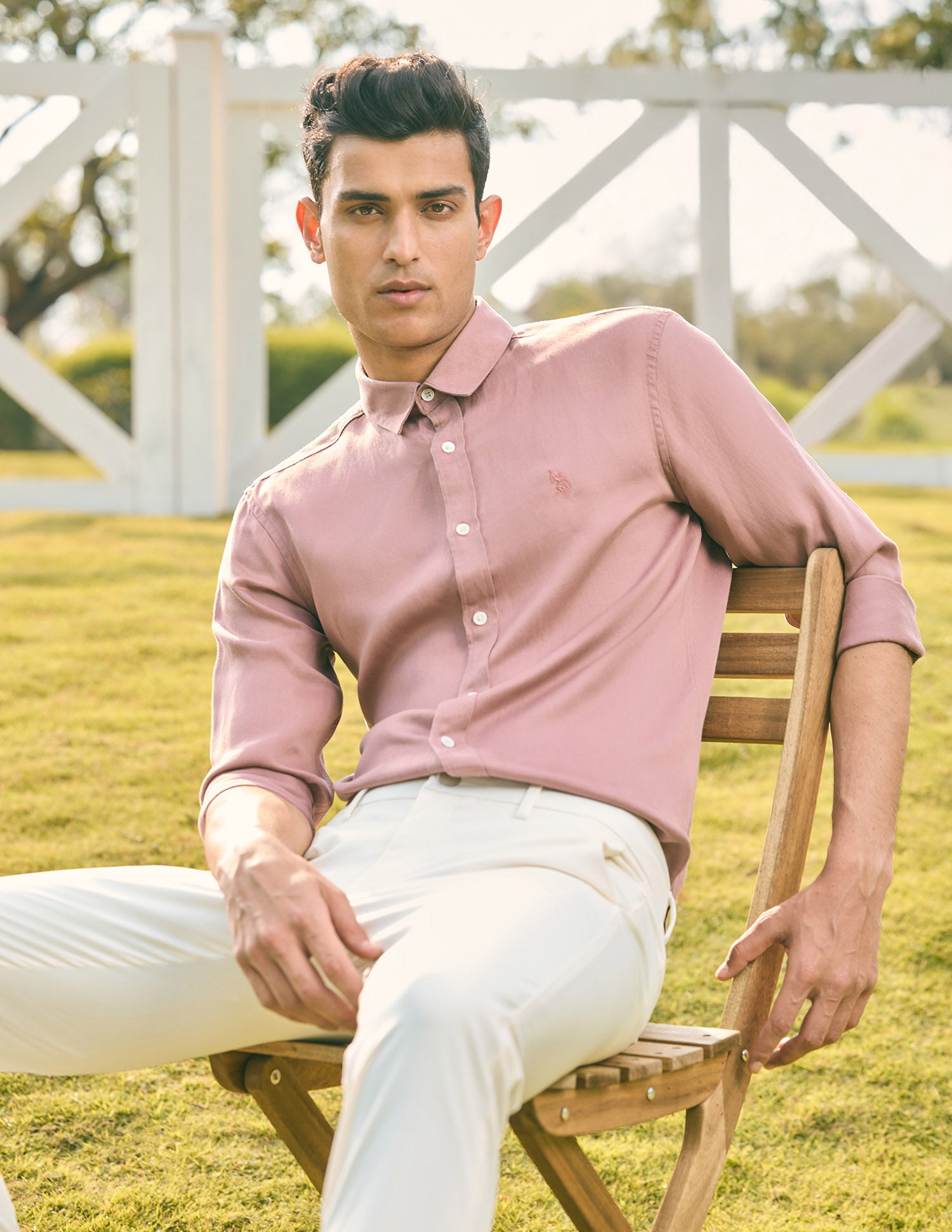 Pacho X Tailored Fit Twill Shirt