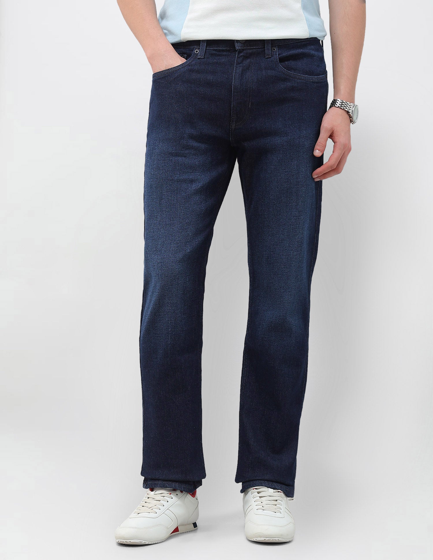 Harold Slim Straight Blue Jeans