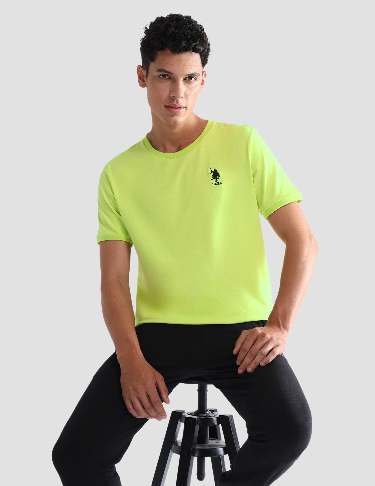 Solid Comfort Fit OEE10 Lounge T-Shirt - Pack Of 1