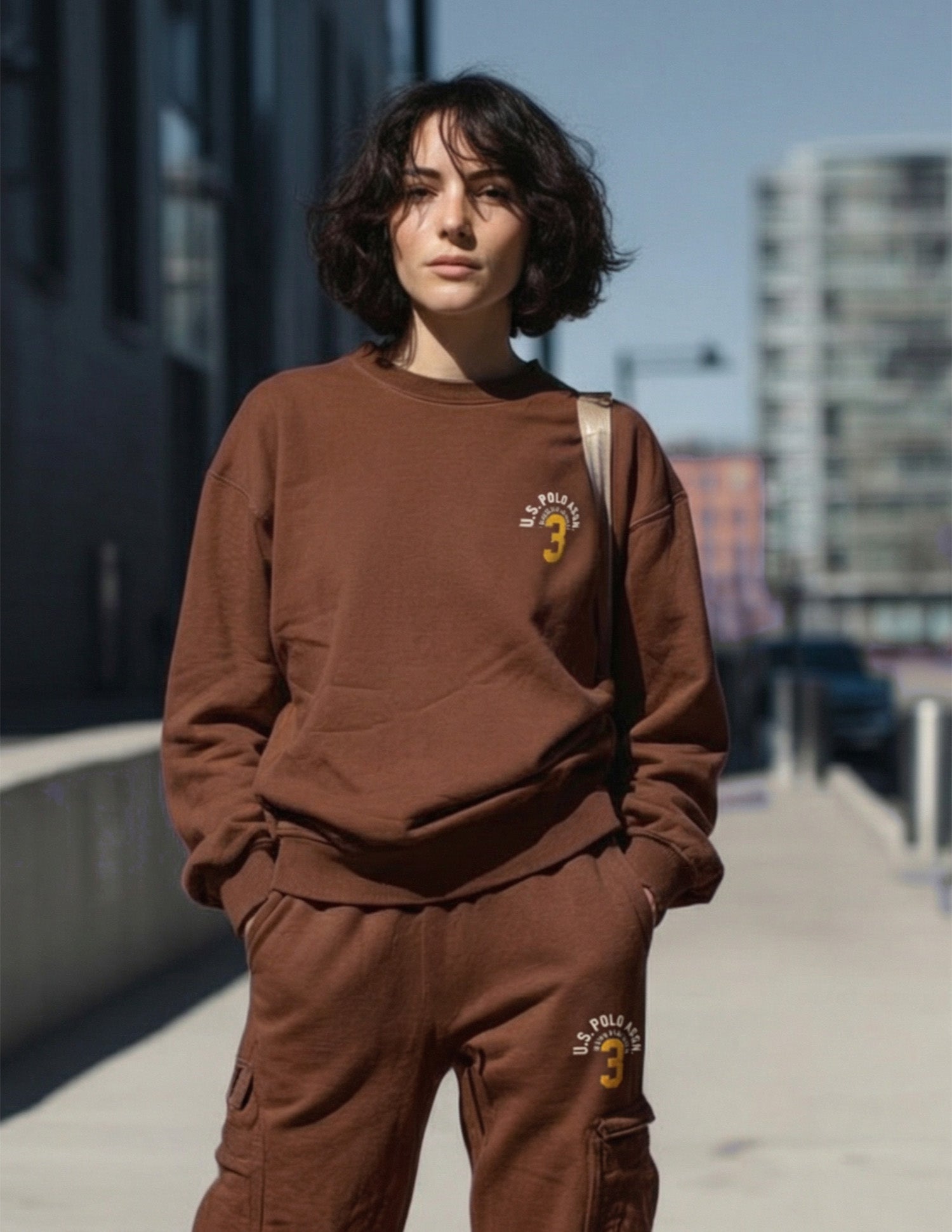 Raglan Fit Solid Sweatshirt