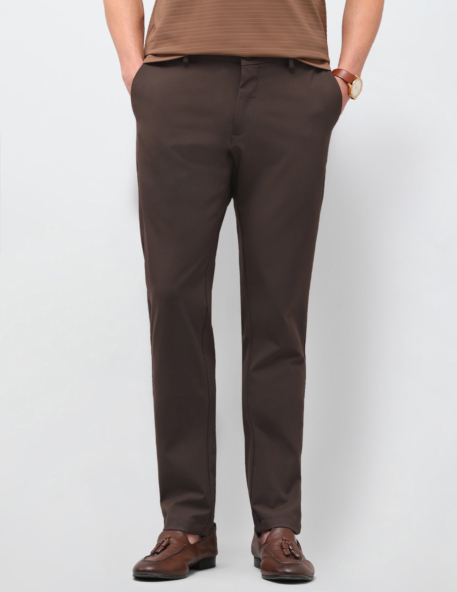 Knitted Denver Slim Fit Trousers