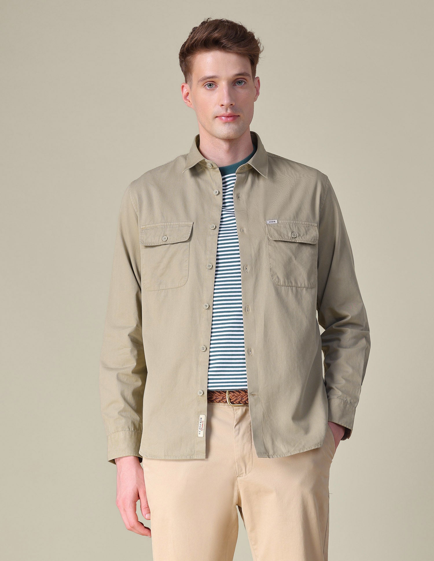 Twill Slim Fit Shirt