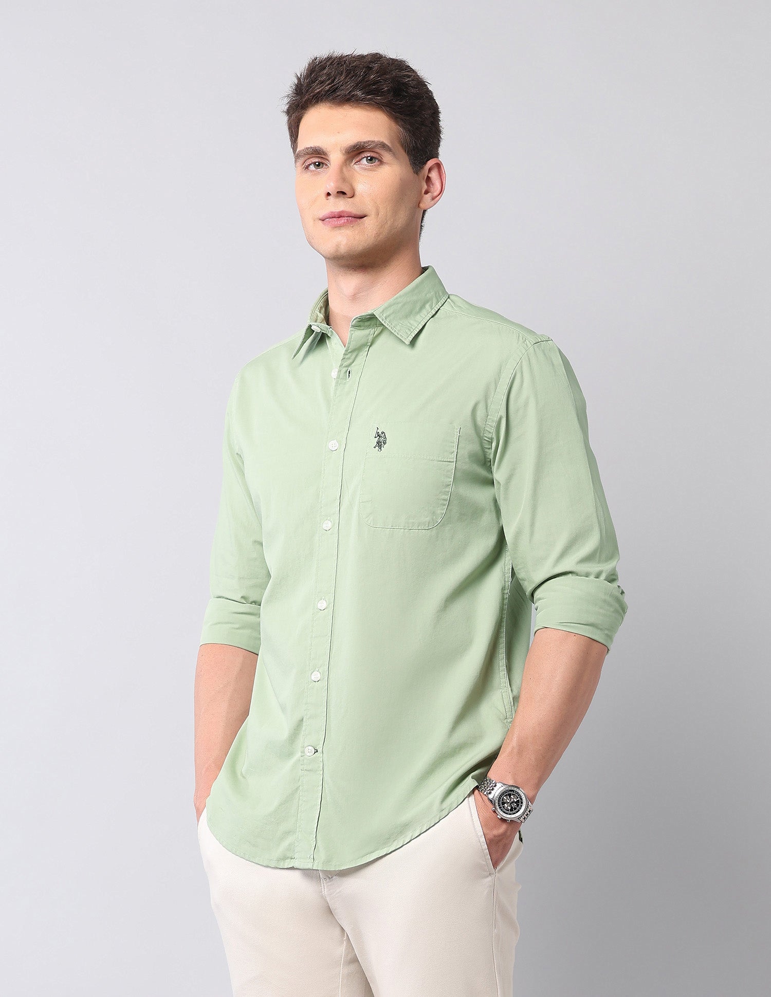 Pure Cotton Regular Fit Shirt