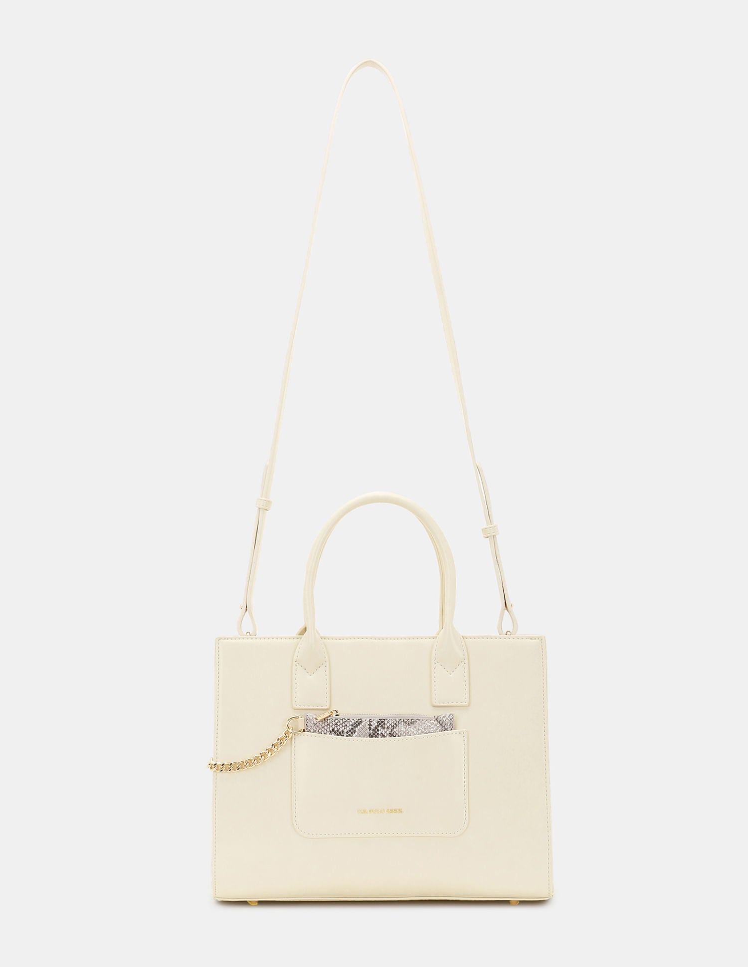 Women Bonnie Satchel Bag with Chain Card Holder