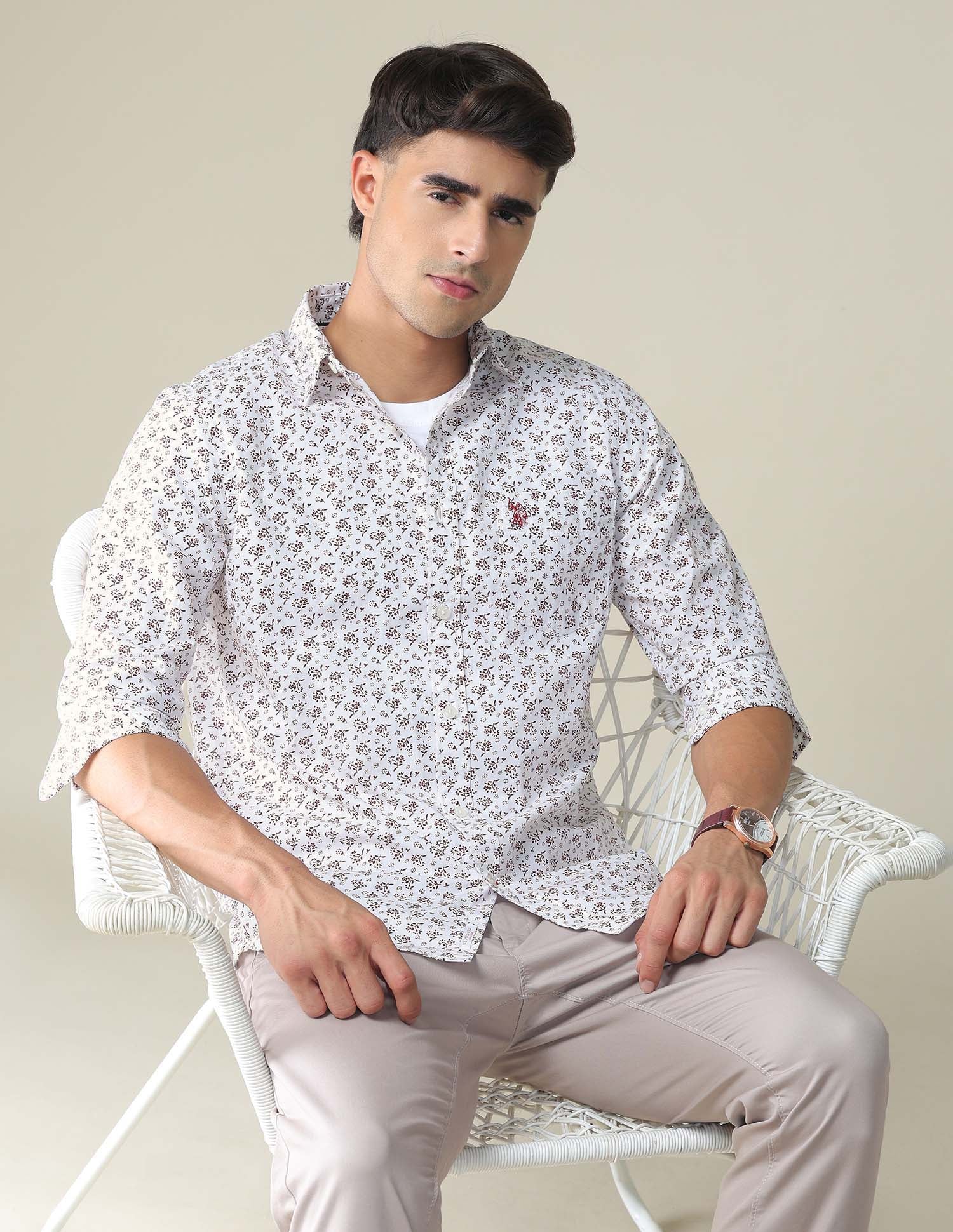 Floral Cotton Shirt