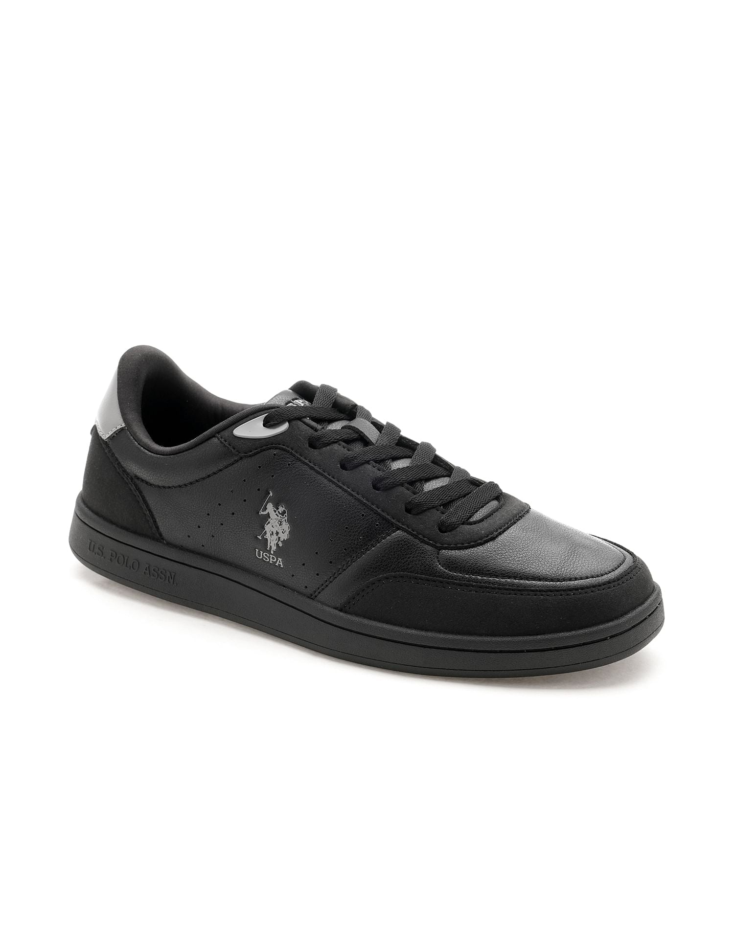 Men Bram Black All Day Sneakers Black - U.S. Polo Assn. India | Large