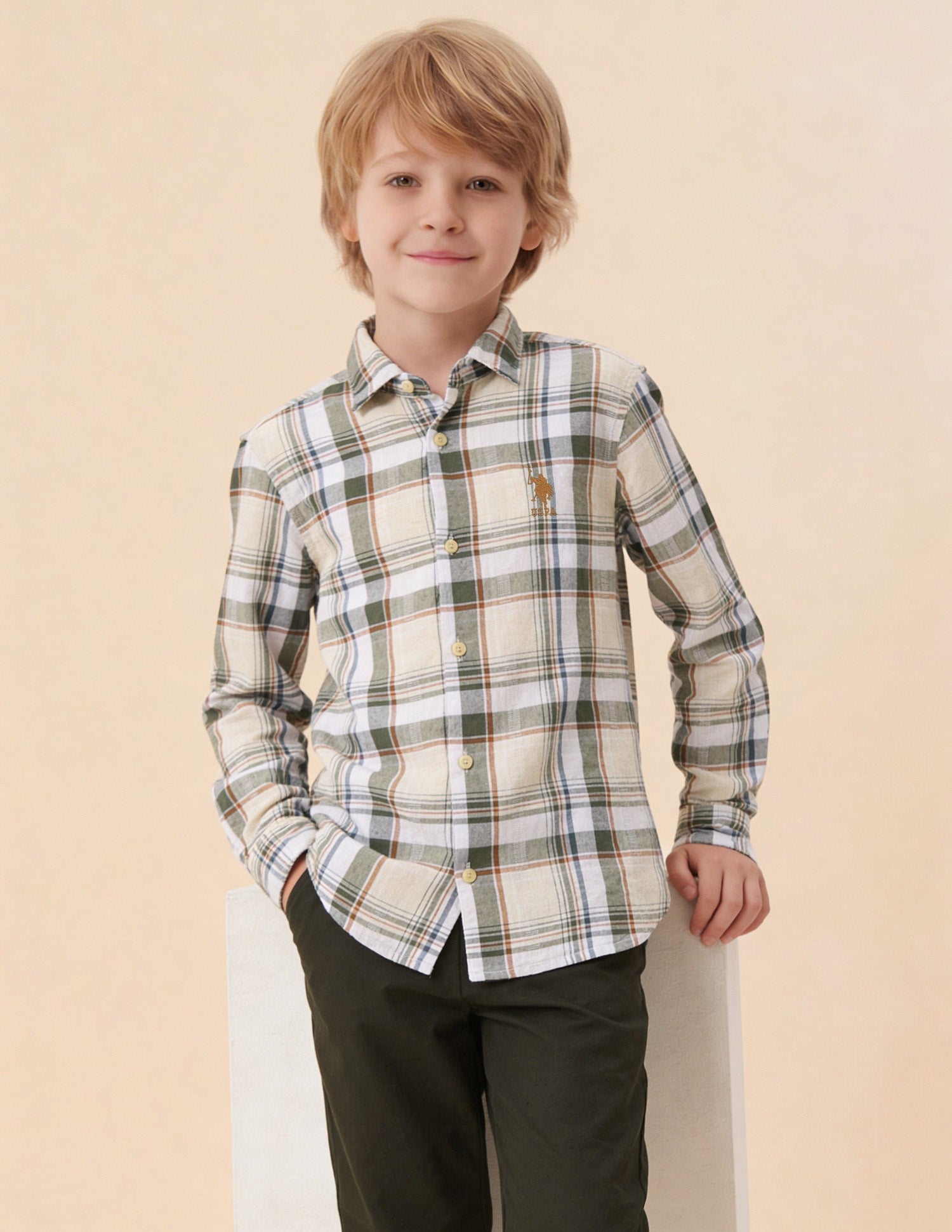 Tartan Checked Dobby Shirt