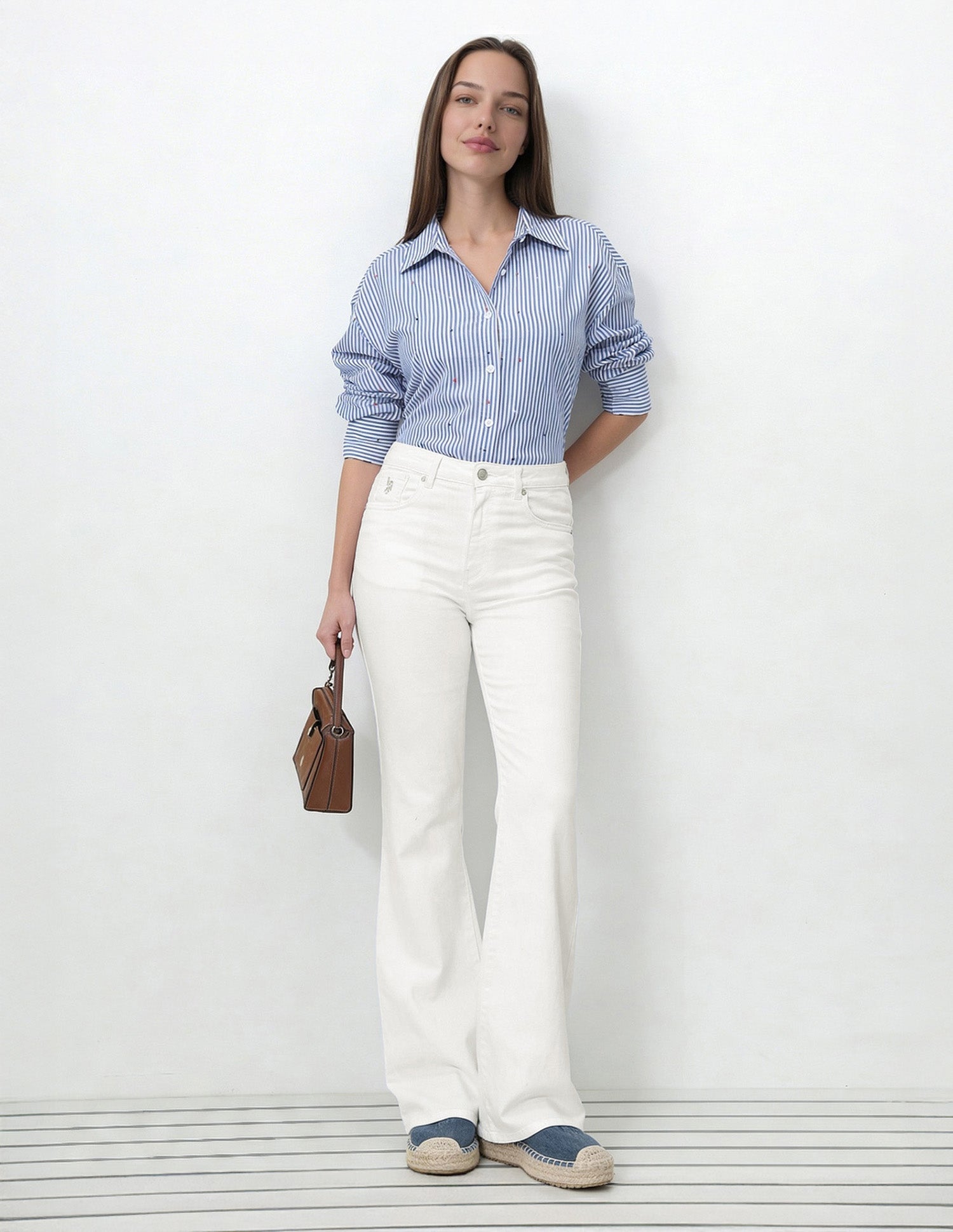 High Rise Flared Fit Jeans