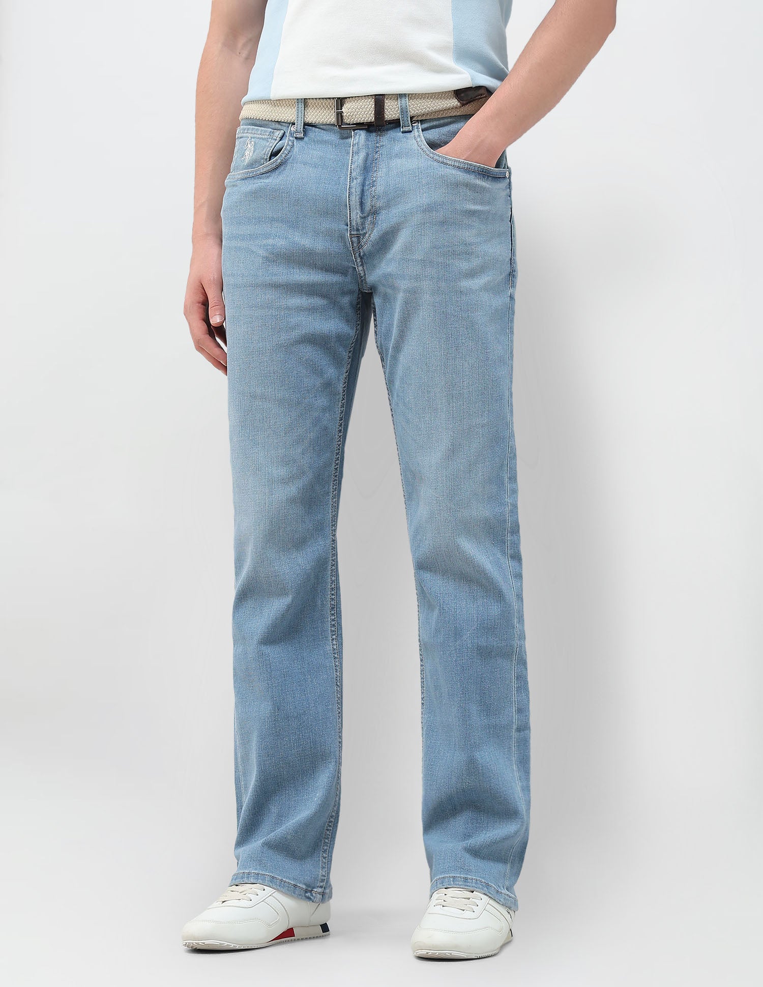 Connor Bootcut Blue Jeans
