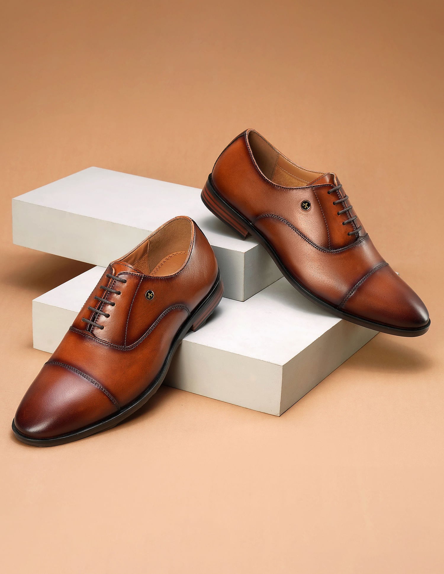 Orion 3.0 Leather Shoes Tan - U.S. Polo Assn. India | Large