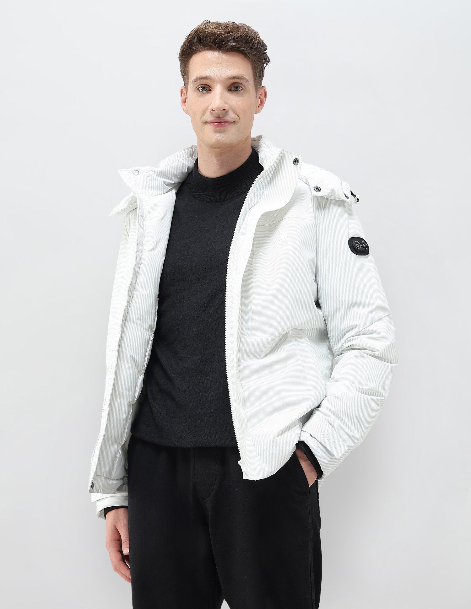 Detachable Hood Smartheat Jacket