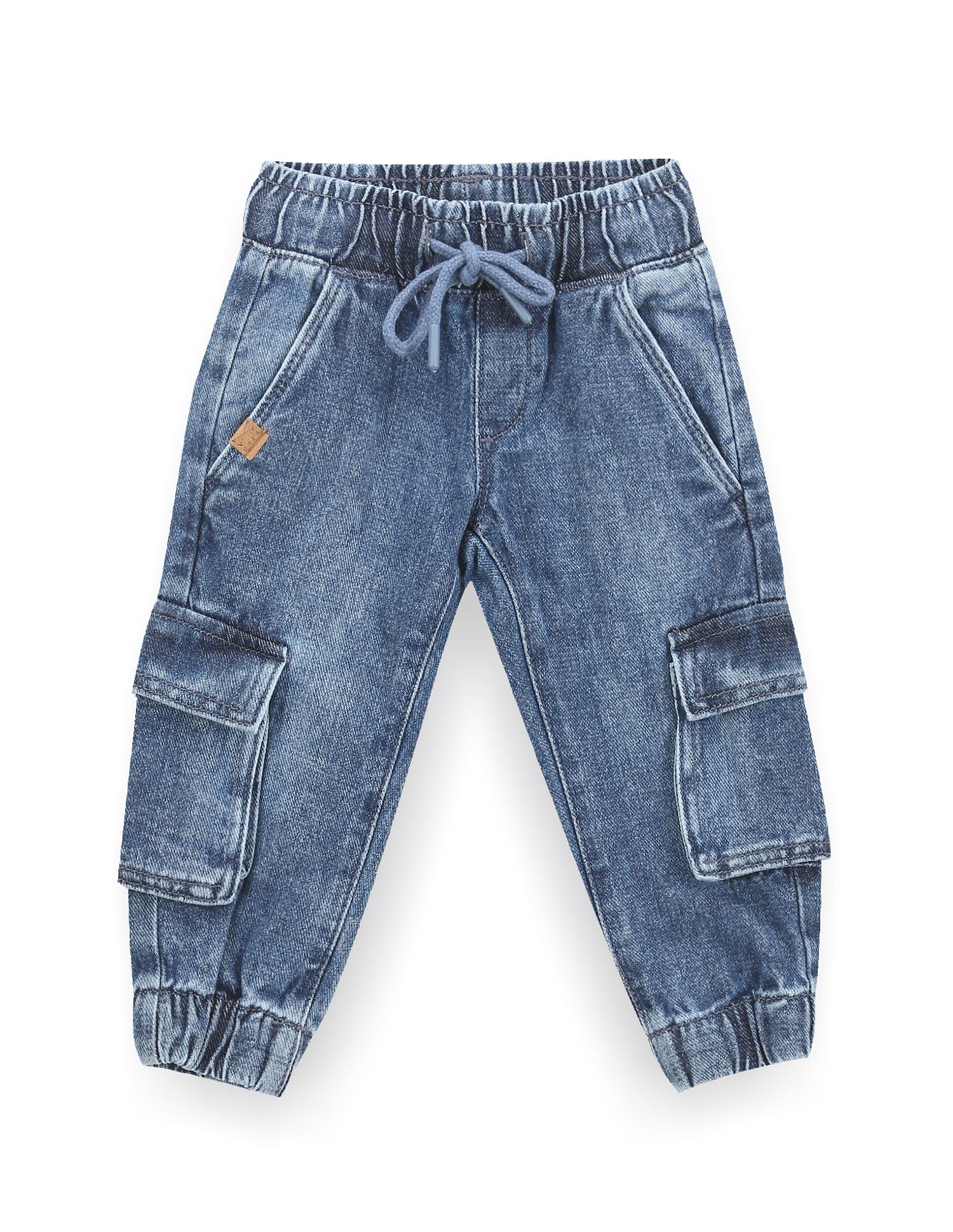 Boys Slim Fit Blue Jeans