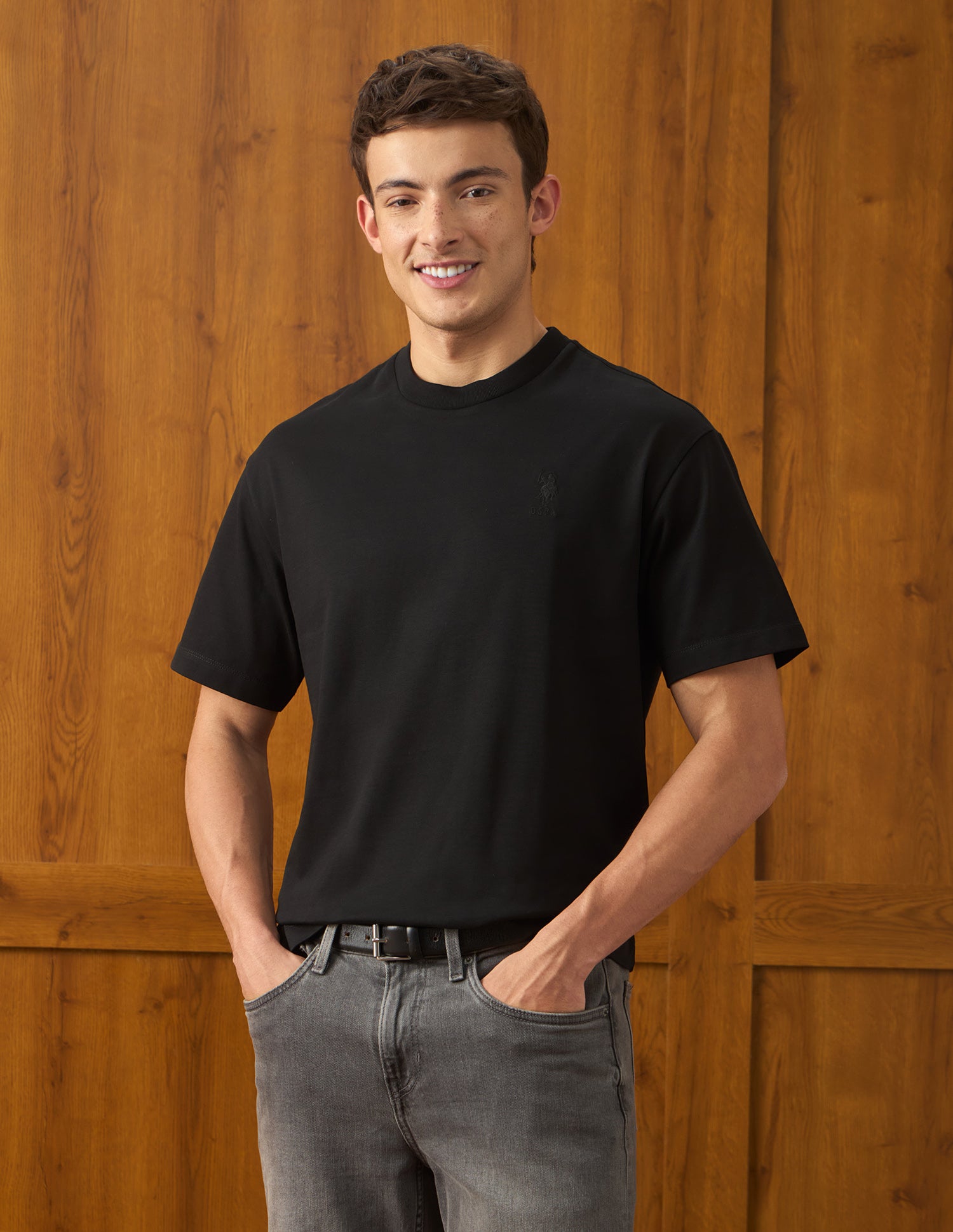 Solid Relaxed Fit T-Shirt