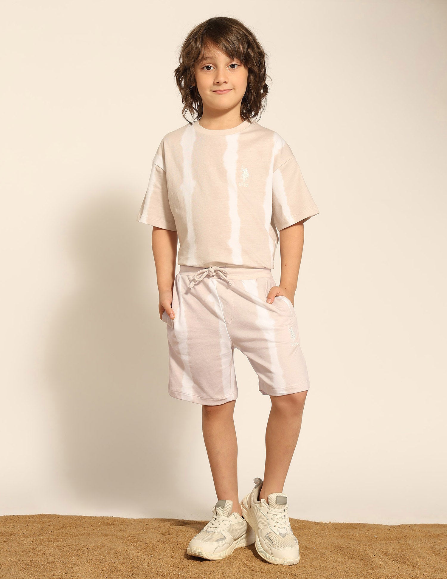 Boys Pure Cotton Dyed Shorts