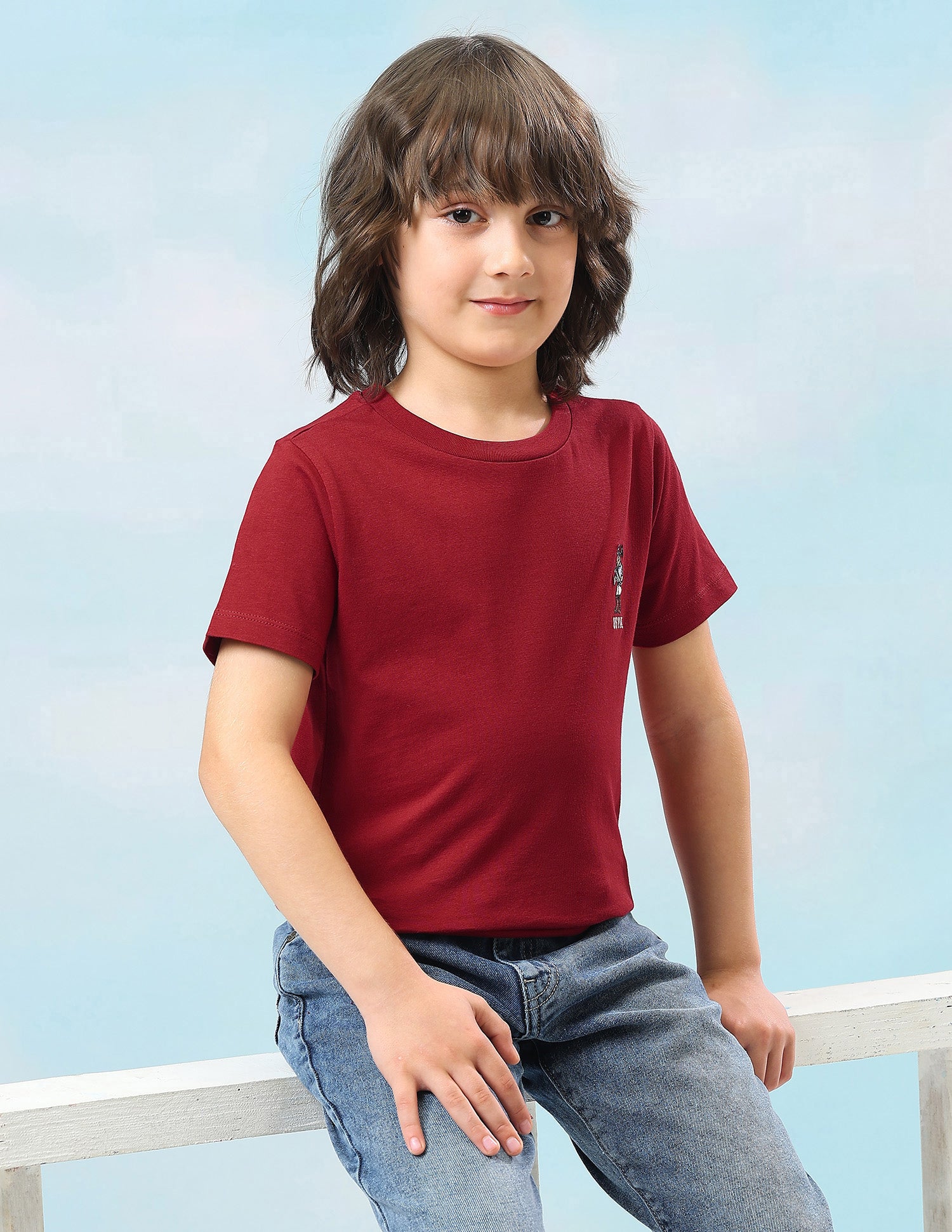 Solid Regular Fit T-Shirt