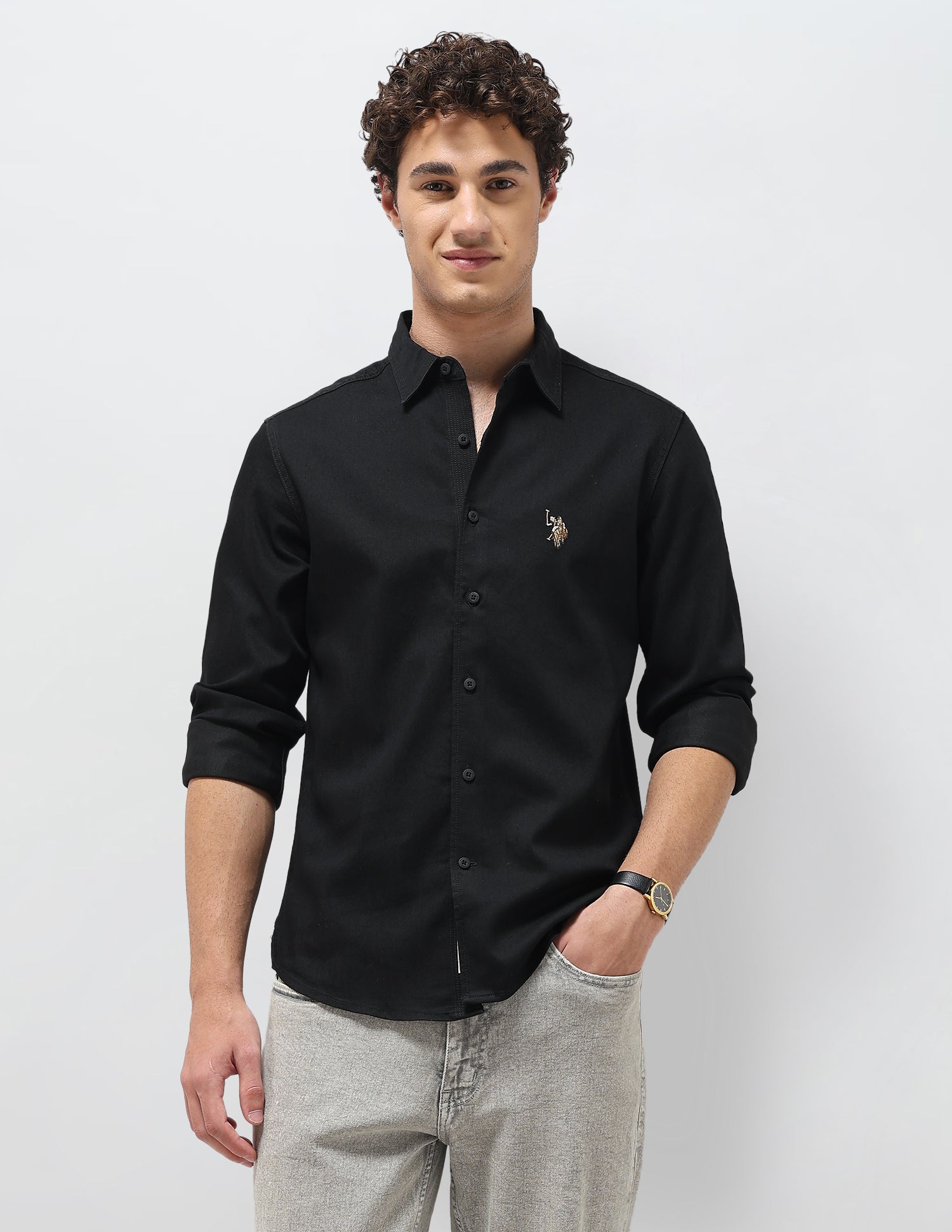 Regular Fit Twill Shirt