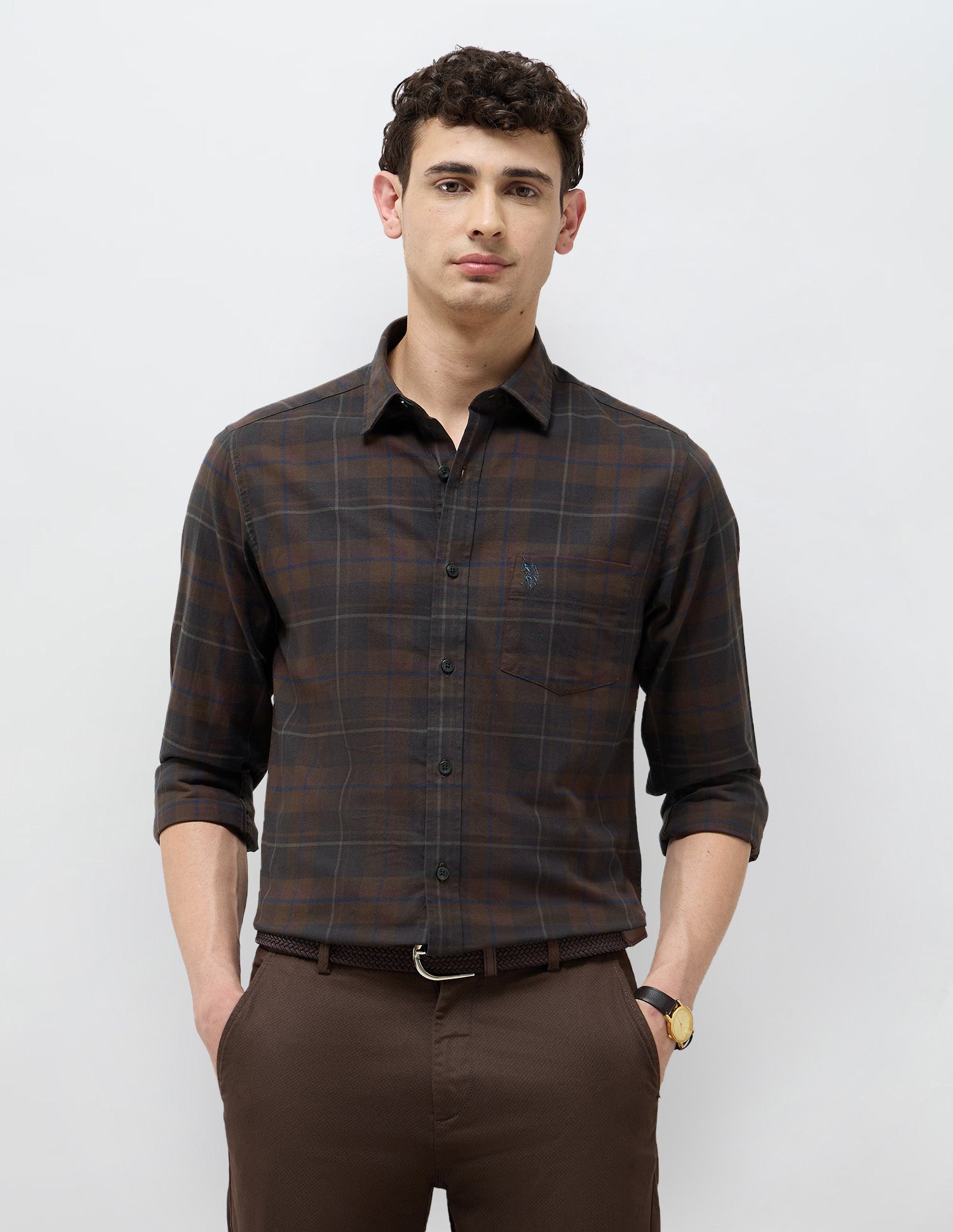 Twill Tailored Fit Shirt