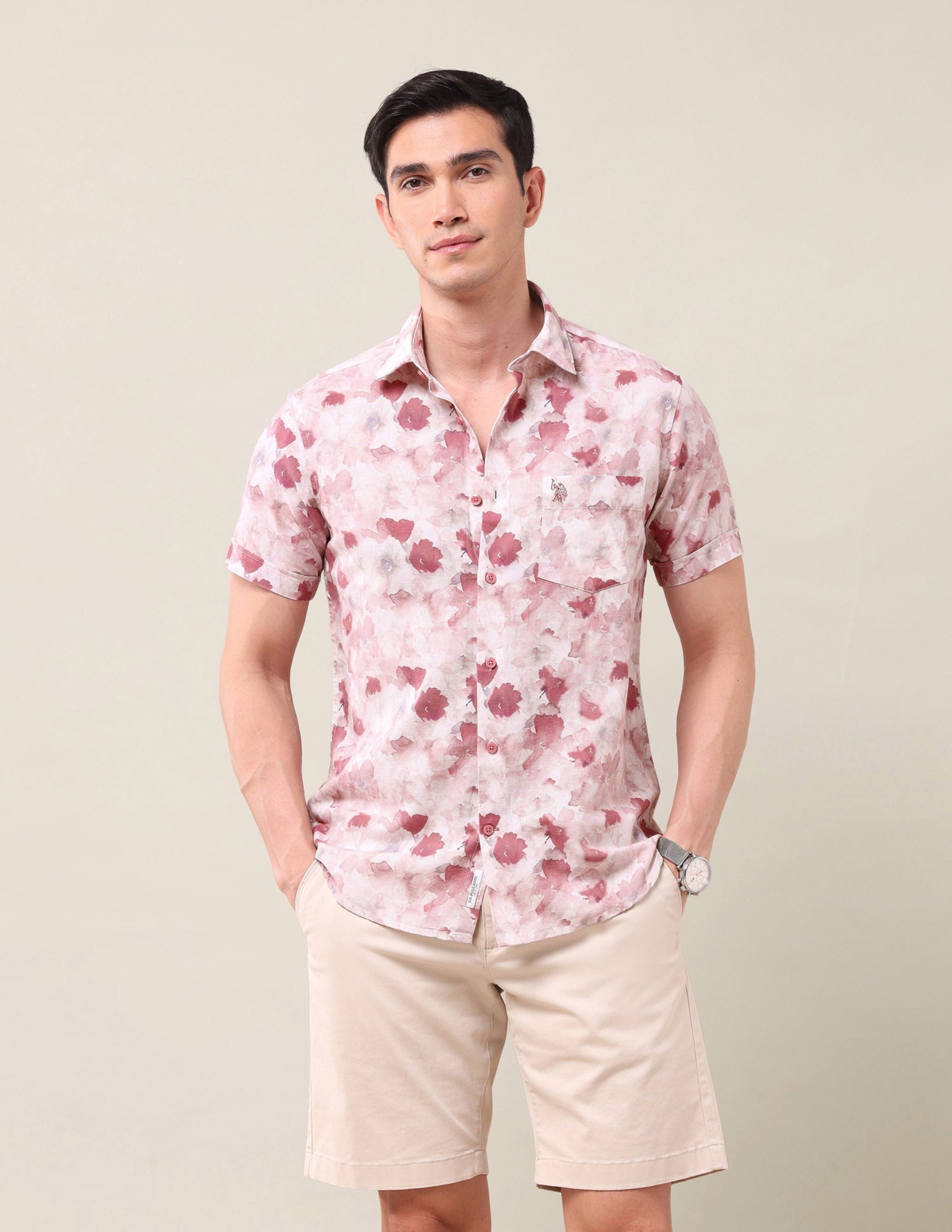 Floral Printed Regular Shirt