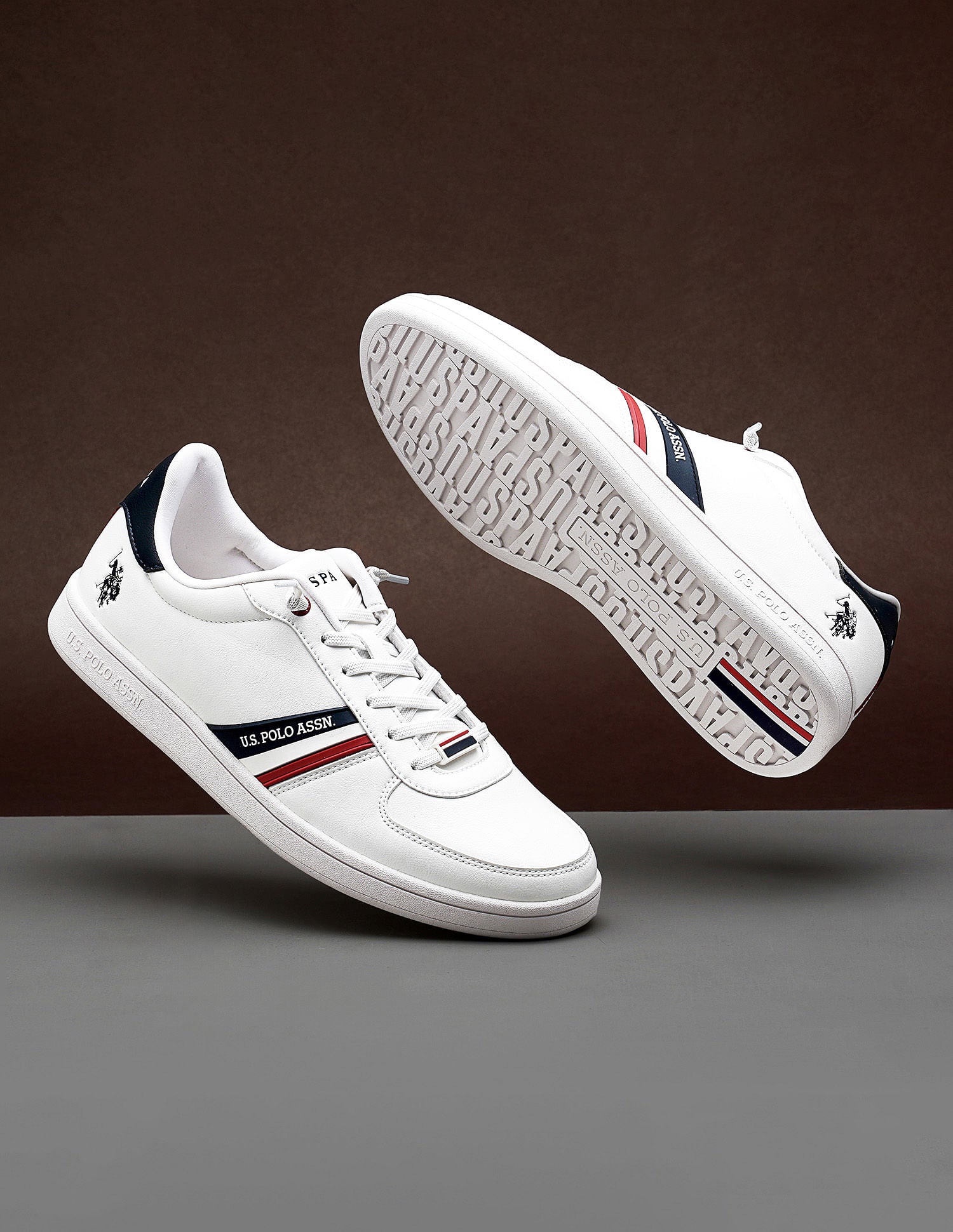 Men Brand Stripe Alco Sneakers