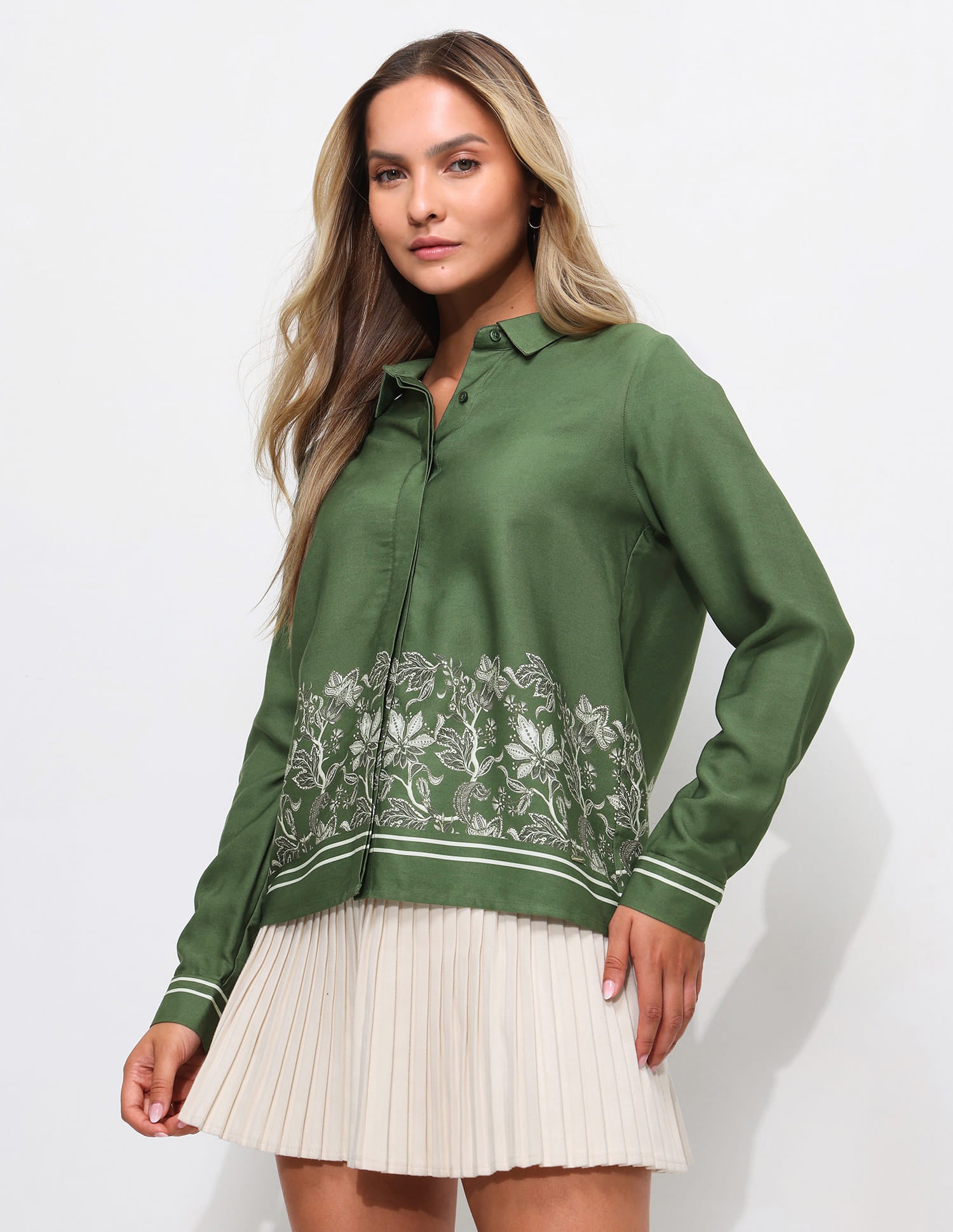 Floral Printed Relaxed Fit Shirt