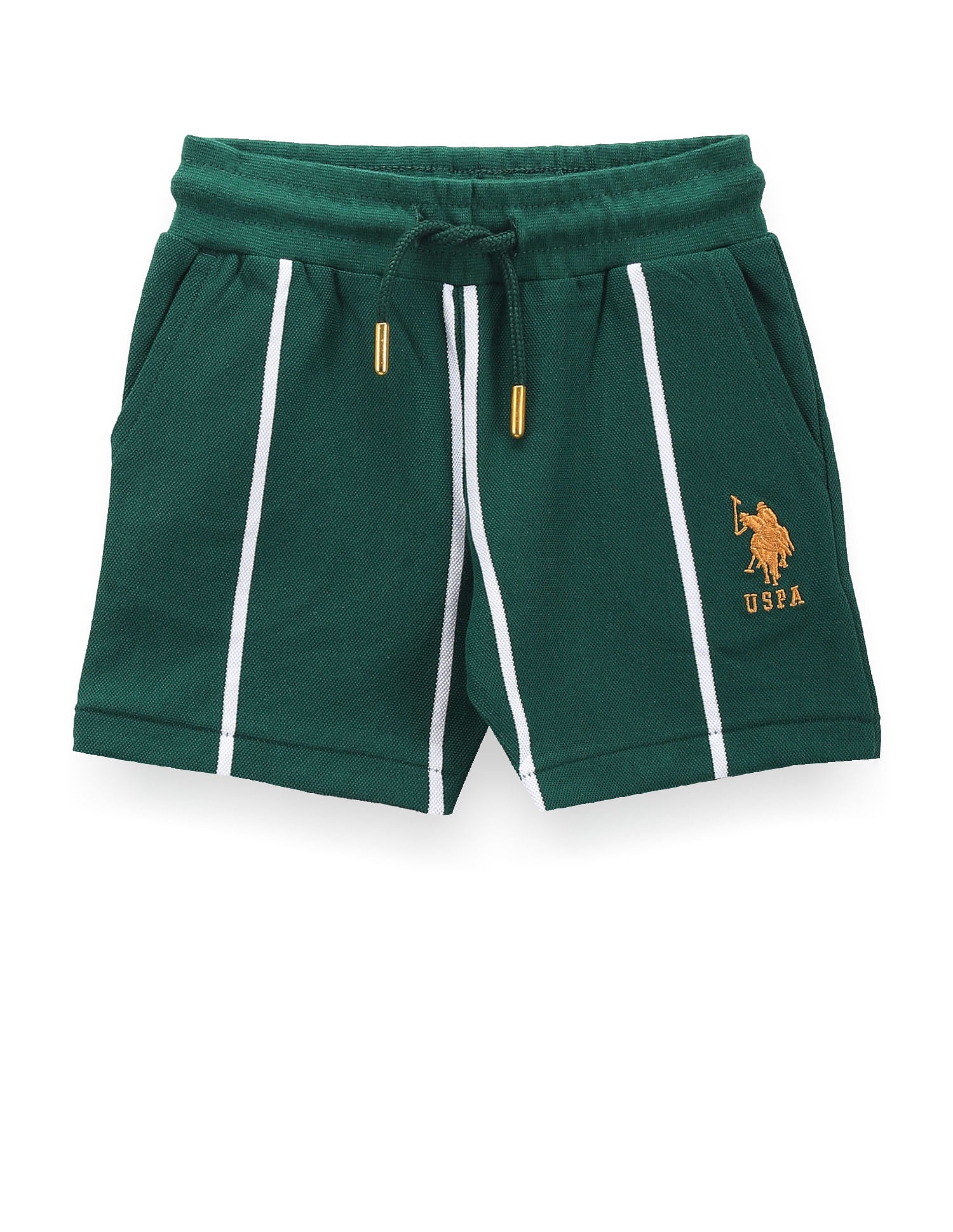 Boys Vertical Stripe Shorts