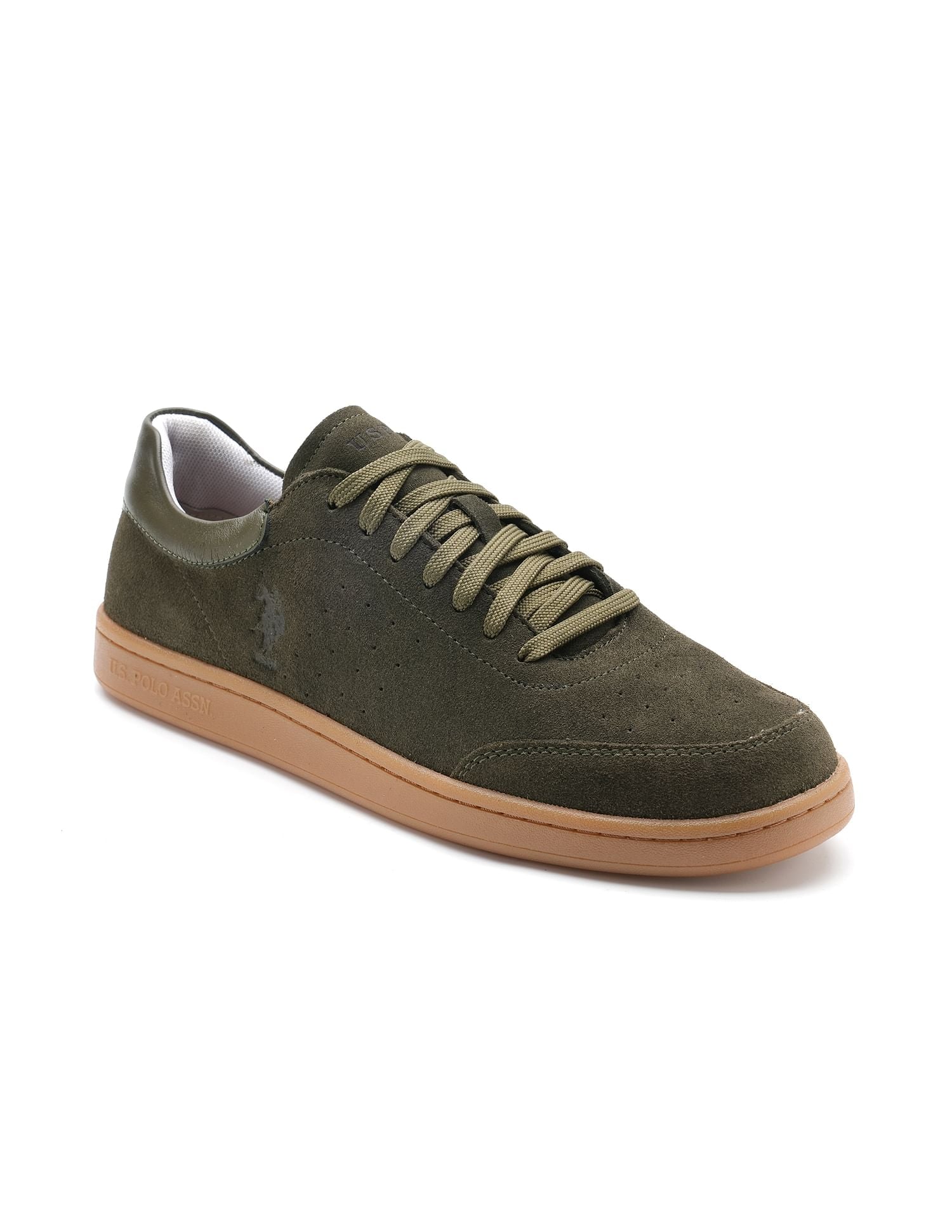 Mens Caldera Suede Colourblocked Sneakers