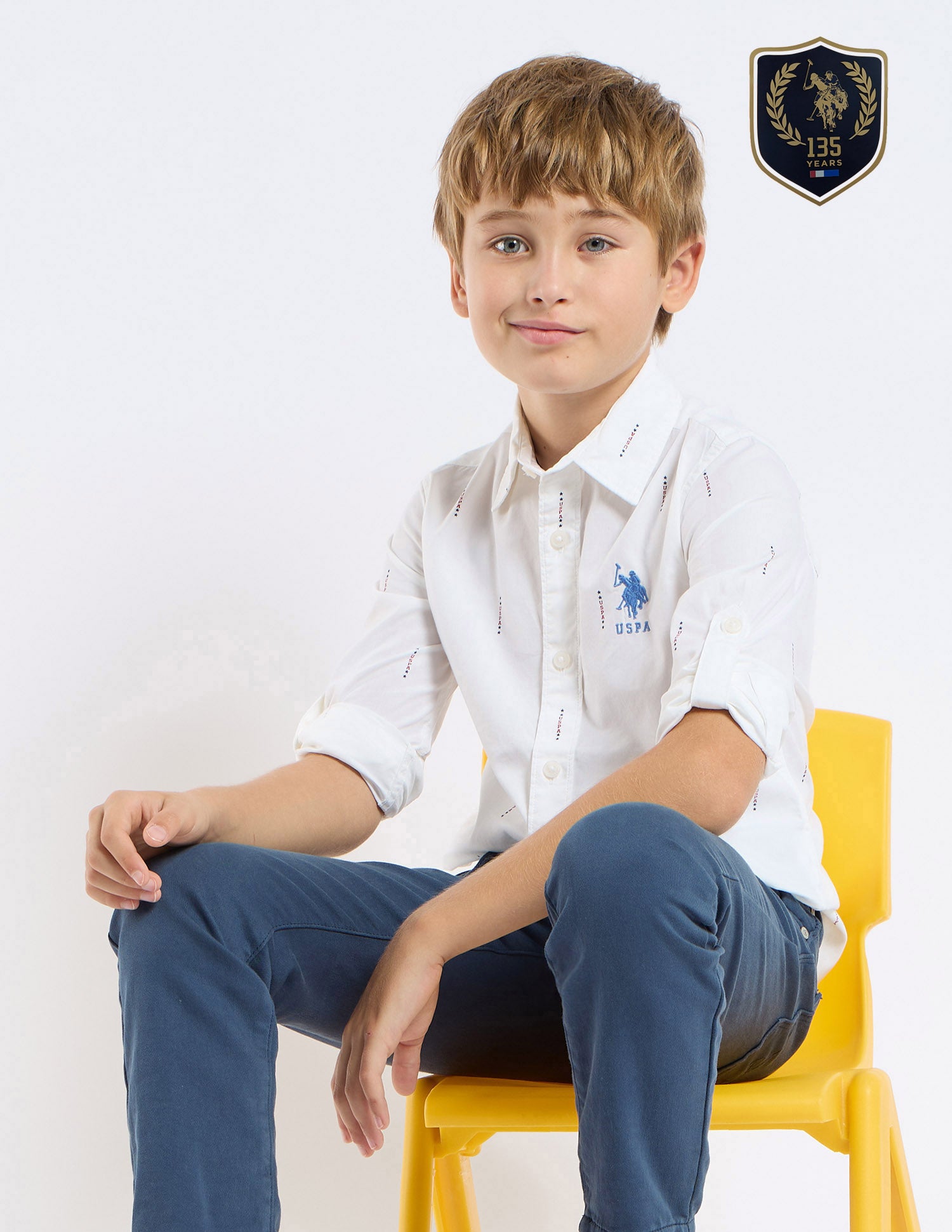 Boys Oxford Regular Fit Shirt