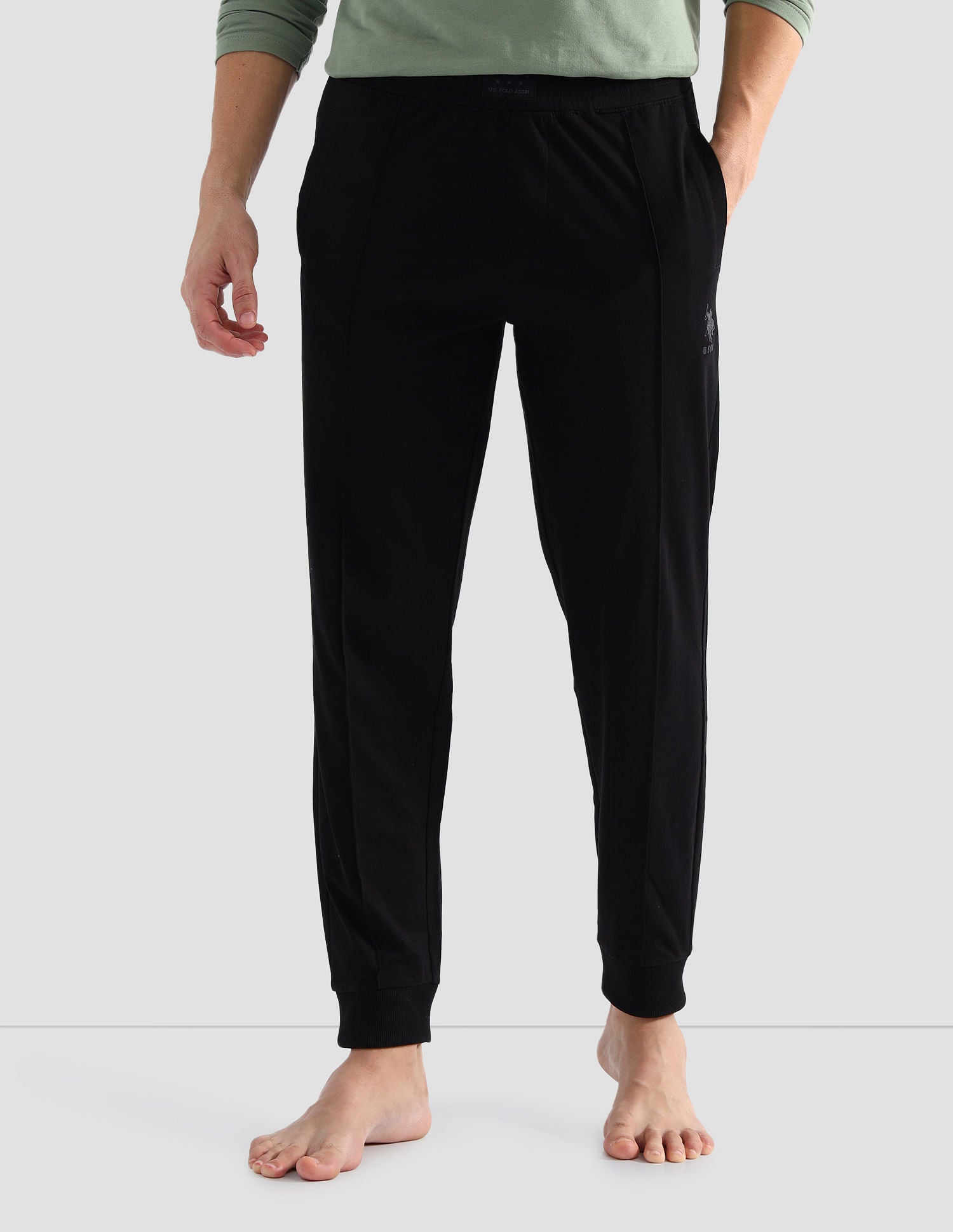 Solid Comfort Fit OJ006 Lounge Joggers - Pack Of 1