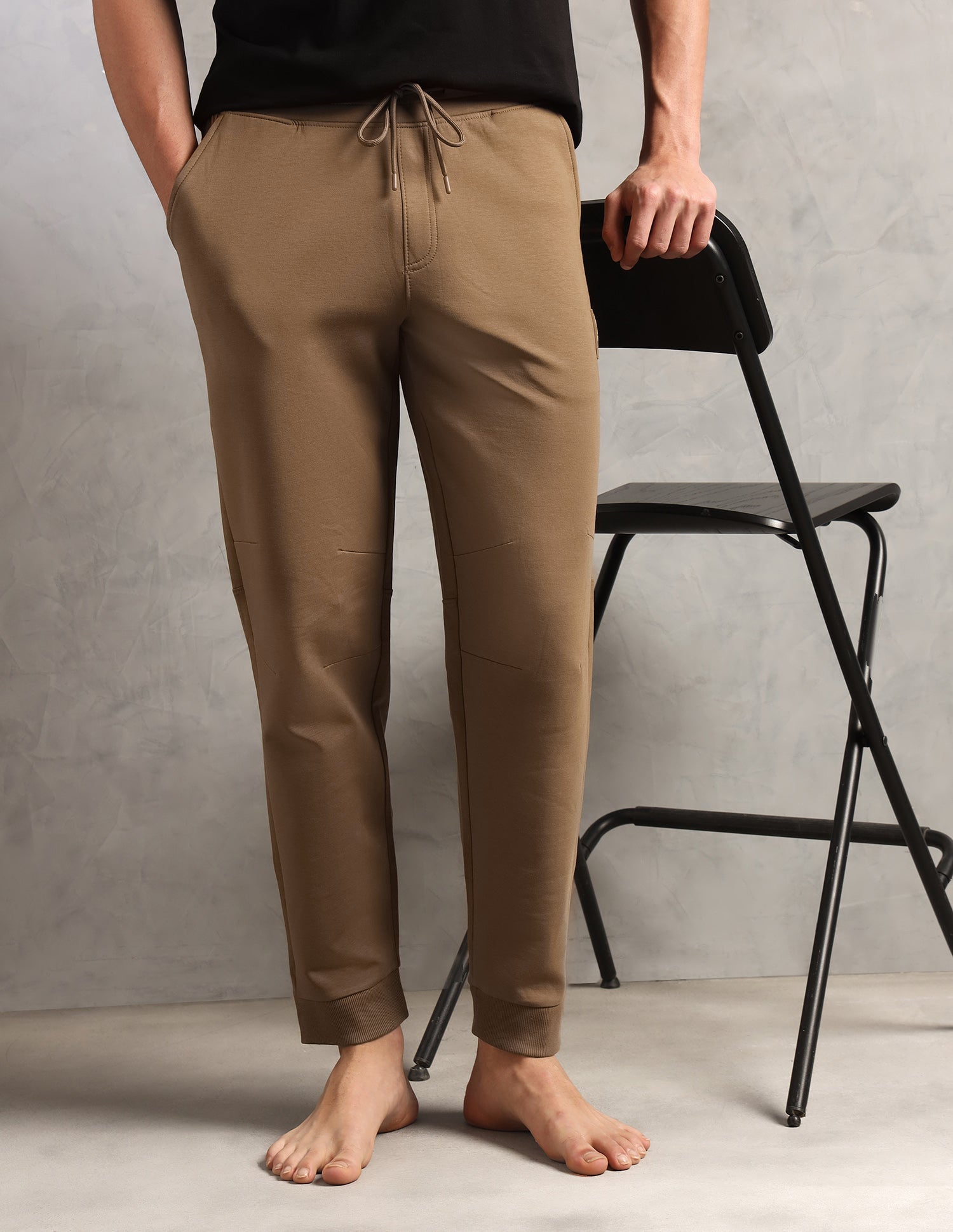 Breathable Mid Rise PJ001-PL Lounge Joggers - Pack Of 1