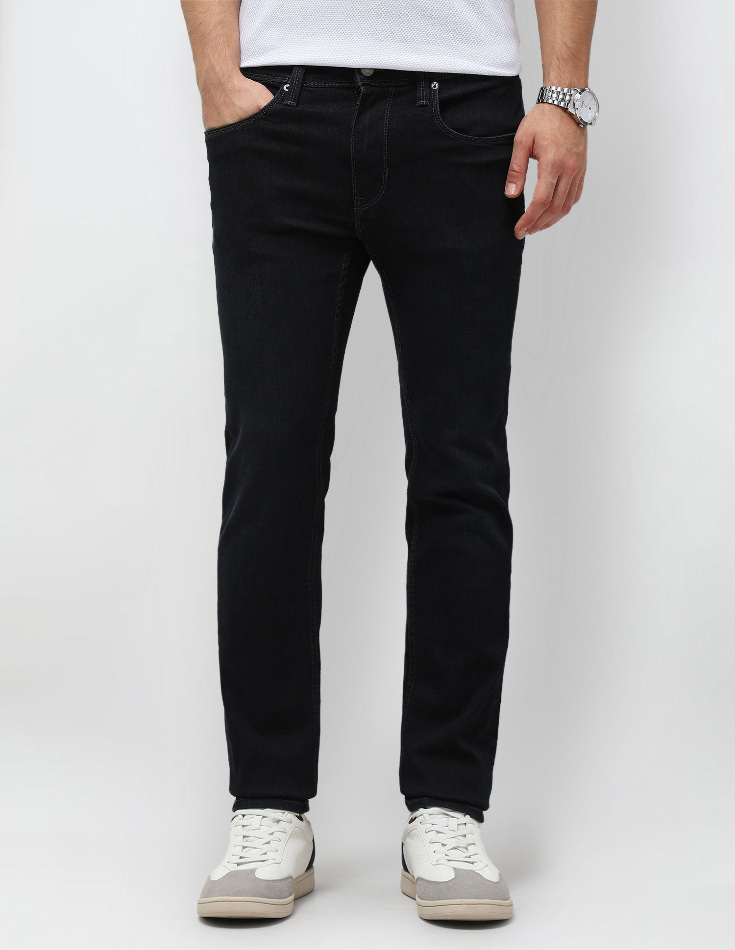 Regallo Skinny Fit Blue Jeans