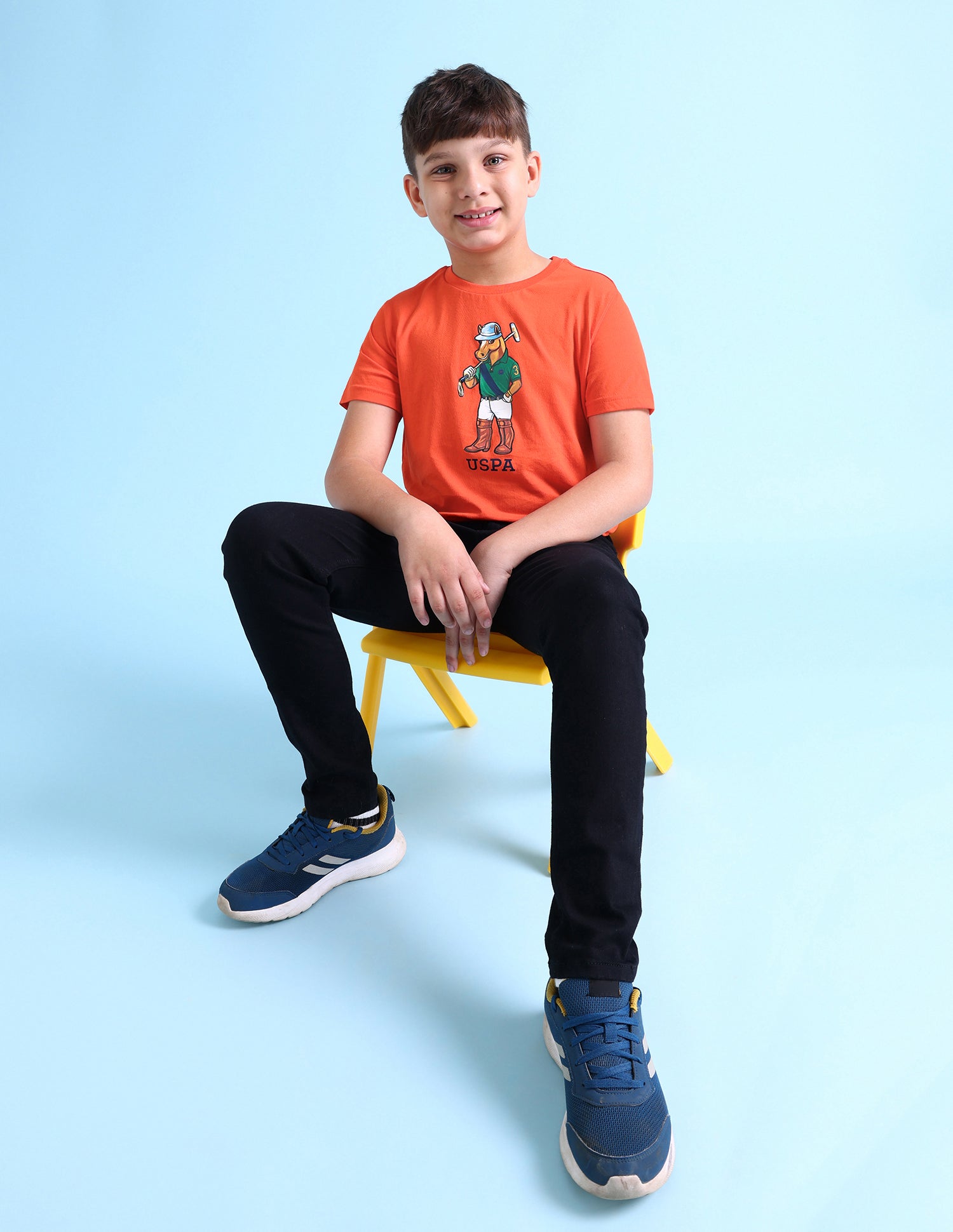 Boys Graphic Print Cotton T-Shirt