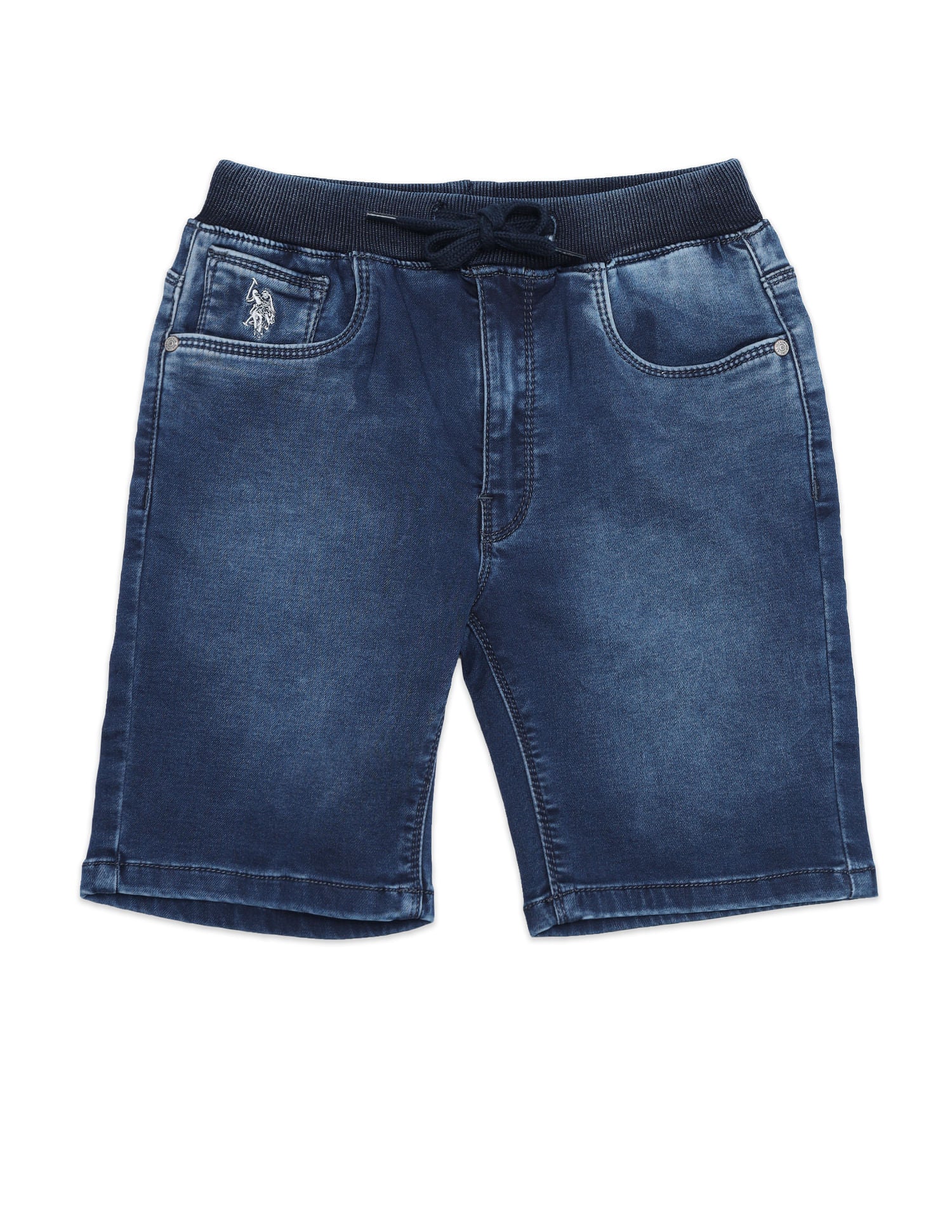 Boys Washed Denim Shorts