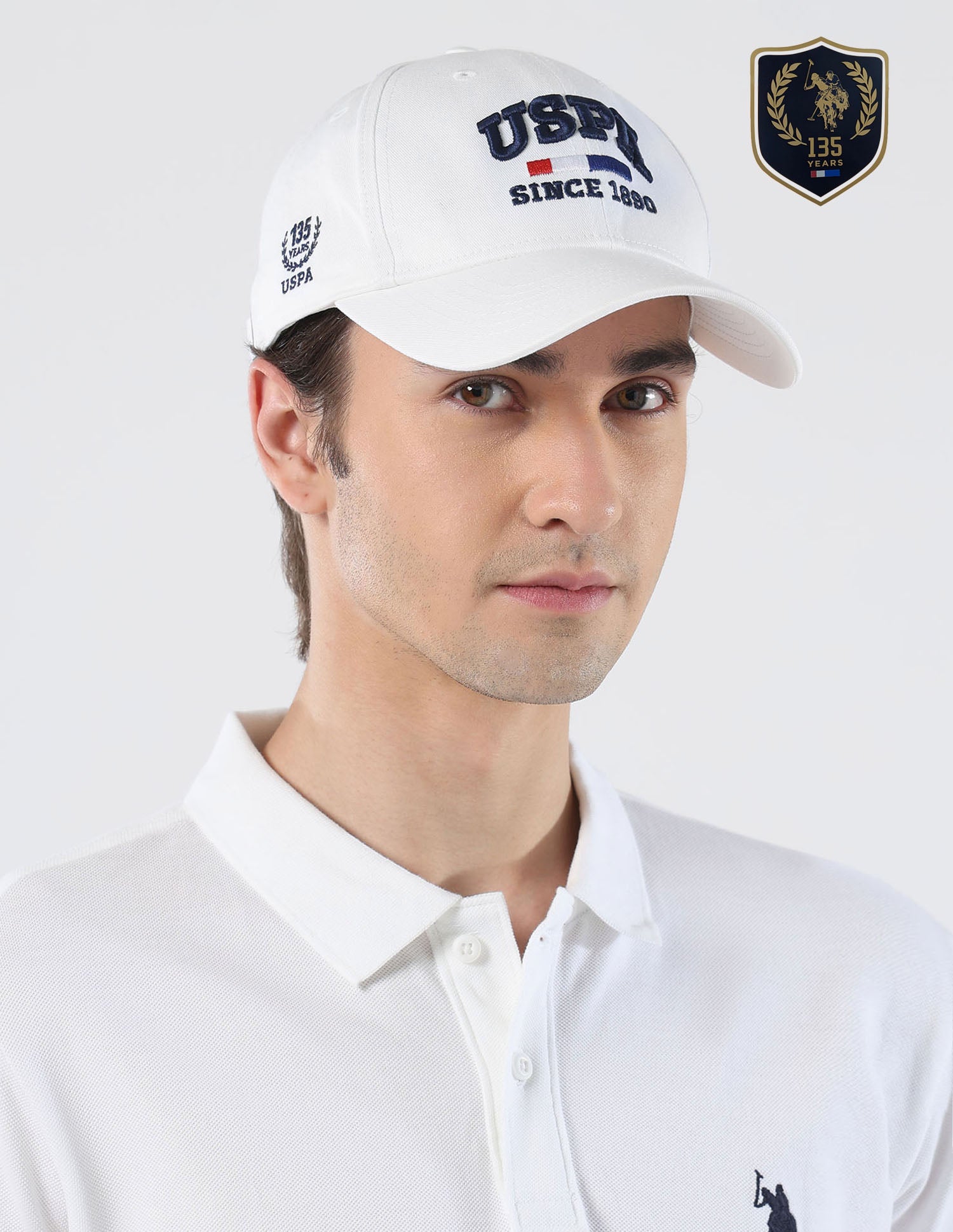 Uspa Cap Brand Embroidered 135 Anniversary Cap – U.S. Polo Assn. India