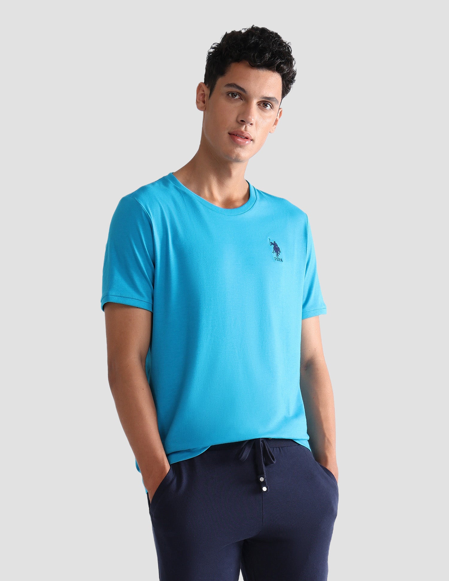 Solid Comfort Fit OEE10 Lounge T-Shirt - Pack Of 1