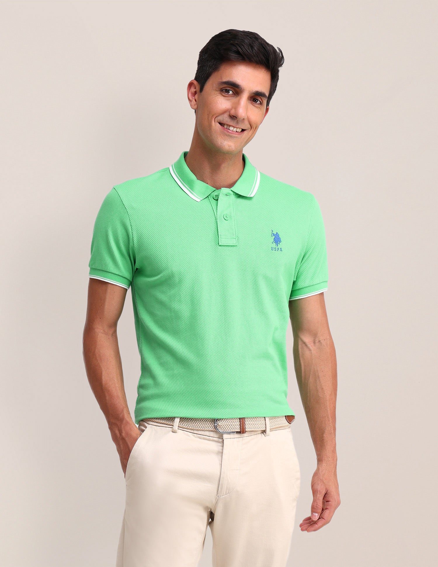 Cotton Slim Fit Polo Shirt