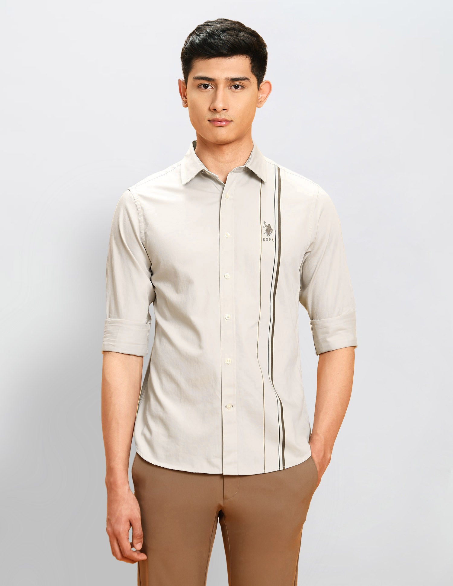 Twill Tailored Fit Shirt