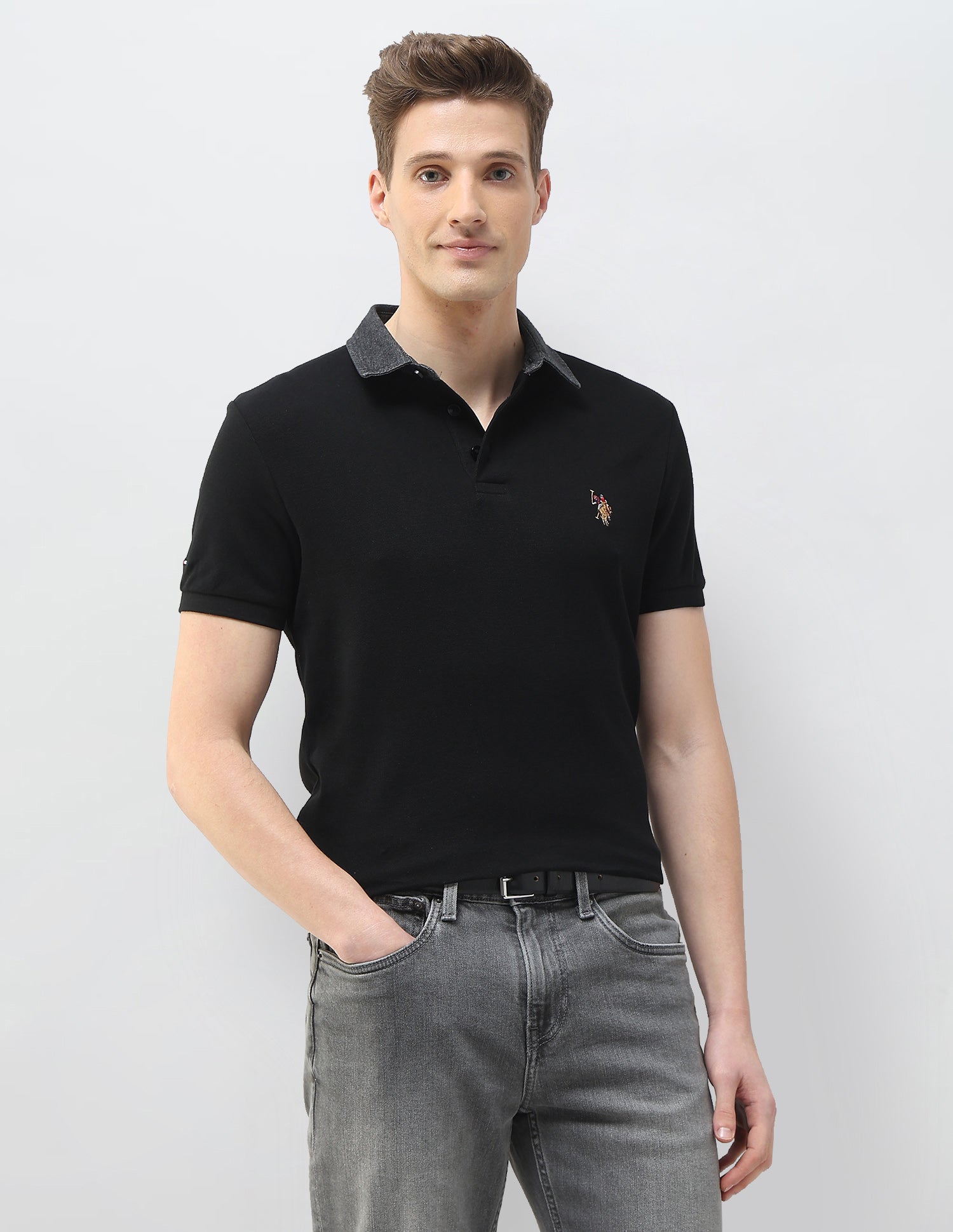 Solid Motel On The Coast Slim Fit Polo Shirt