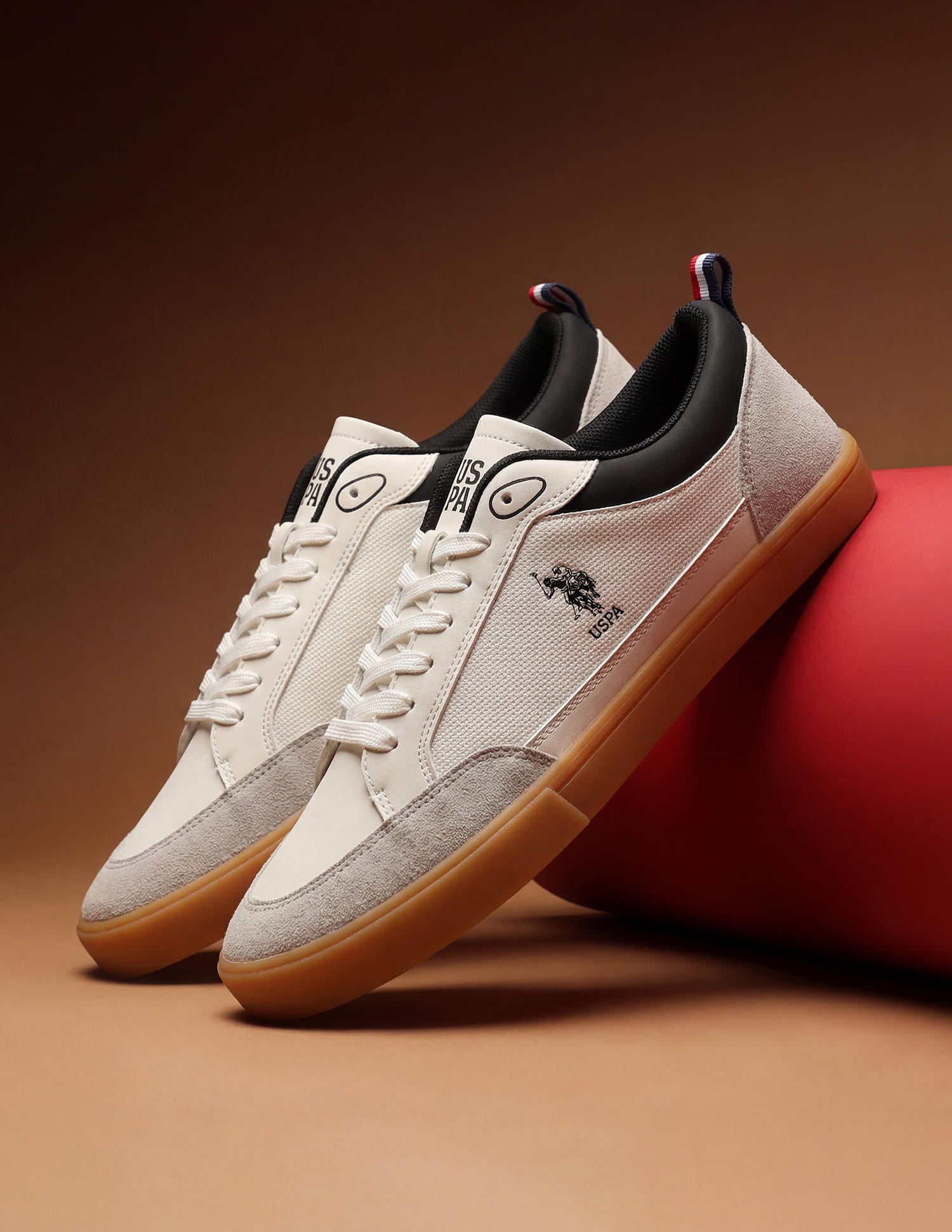 Men Colour Blocked Lucian 2.0 Sneakers White - U.S. Polo Assn. India | Large