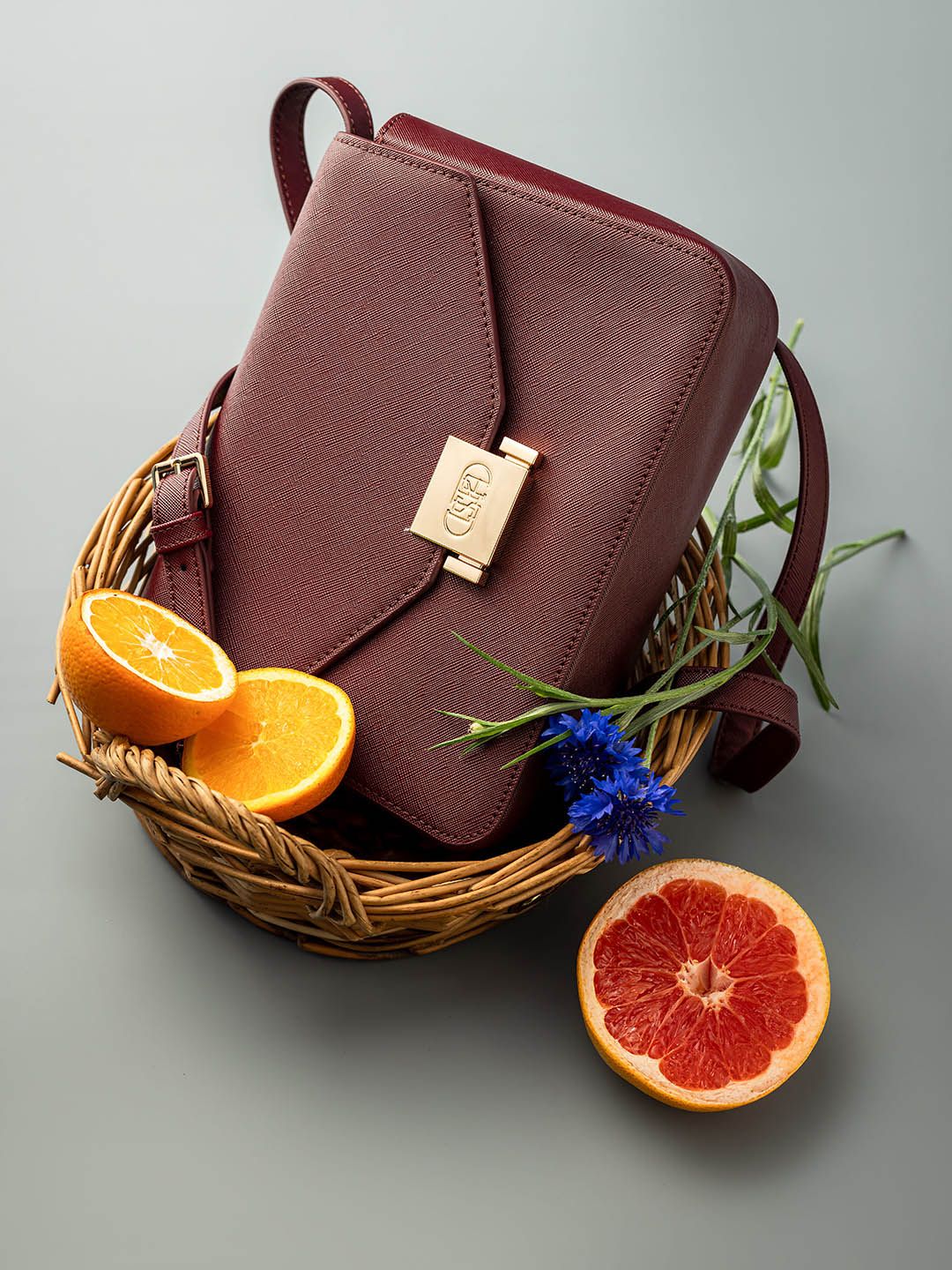 Guera Solid Crossbody Handbag Maroon - U.S. Polo Assn. India | Large